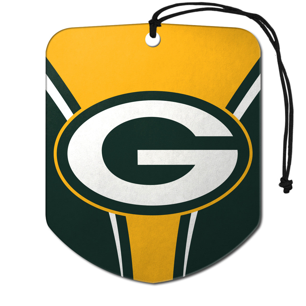 Green Bay Packers Air Freshener Shield Design 2 Pack - Sports Collectibles, Sports Memorabilia, Sports Fan Shop, Sports Gifts