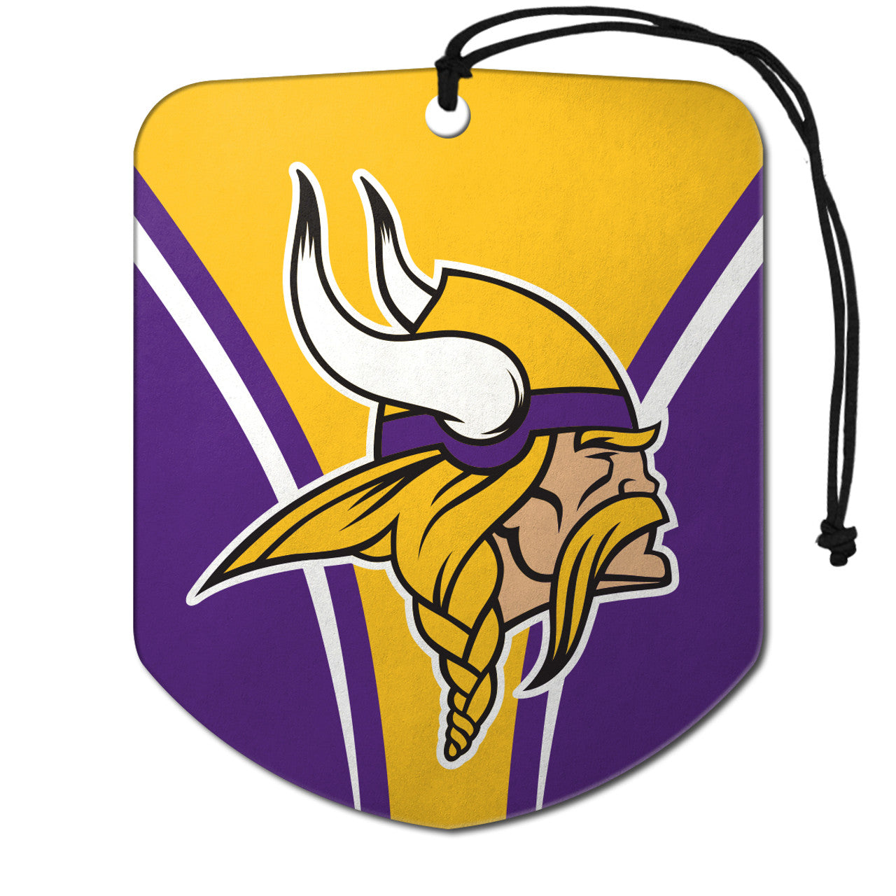Minnesota Vikings Air Freshener Shield Design 2 Pack - Sports Collectibles, Sports Memorabilia, Sports Fan Shop, Sports Gifts