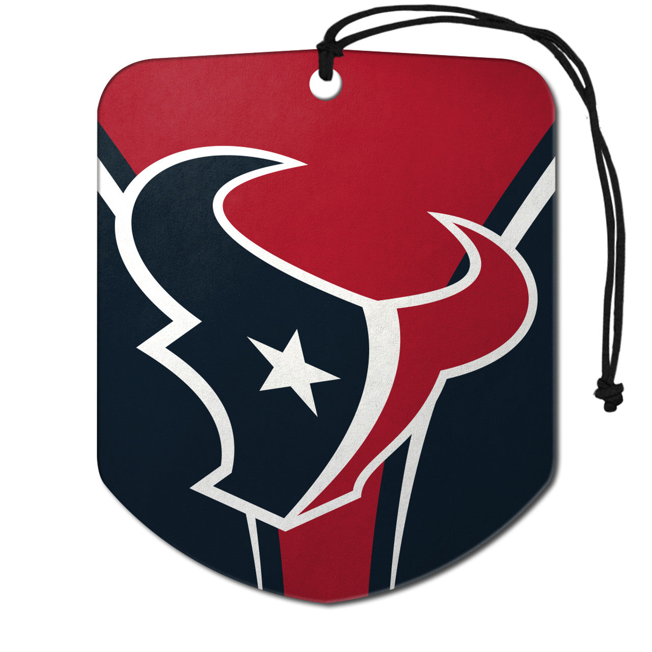 Houston Texans Air Freshener Shield Design 2 Pack - Sports Collectibles, Sports Memorabilia, Sports Fan Shop, Sports Gifts