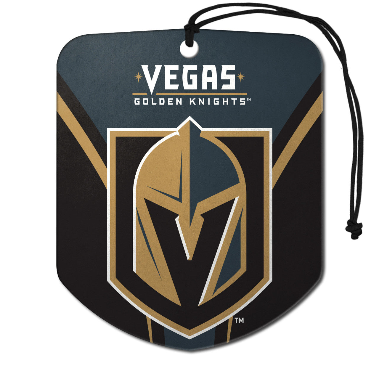 Vegas Golden Knights Air Freshener Shield Design 2 Pack - Sports Collectibles, Sports Memorabilia, Sports Fan Shop, Sports Gifts