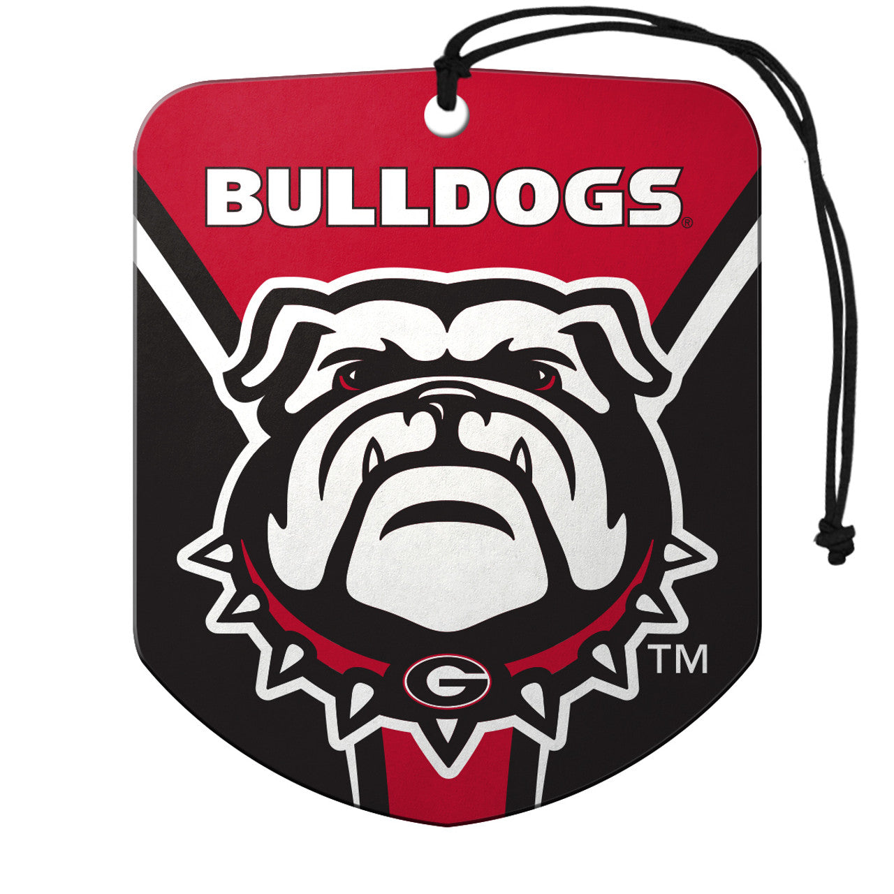 Georgia Bulldogs Air Freshener Shield Design 2 Pack - Sports Collectibles, Sports Memorabilia, Sports Fan Shop, Sports Gifts