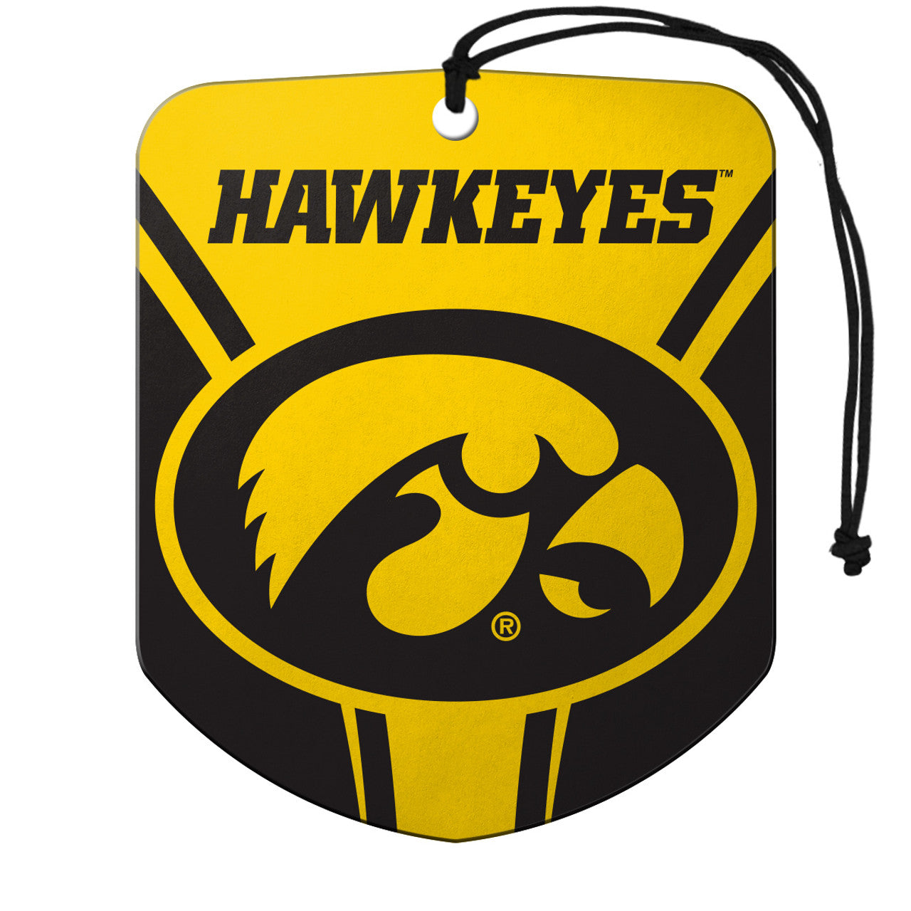Iowa Hawkeyes Air Freshener Shield Design 2 Pack - Sports Collectibles, Sports Memorabilia, Sports Fan Shop, Sports Gifts