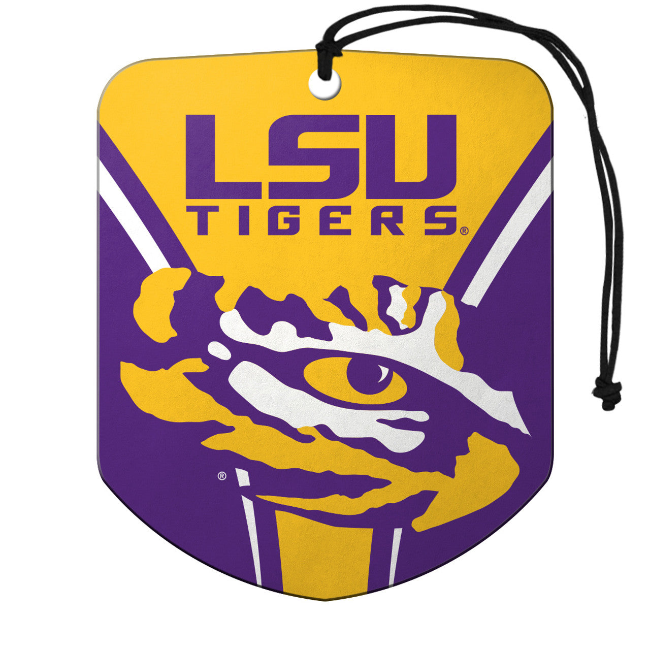 LSU Tigers Air Freshener Shield Design 2 Pack - Sports Collectibles, Sports Memorabilia, Sports Fan Shop, Sports Gifts