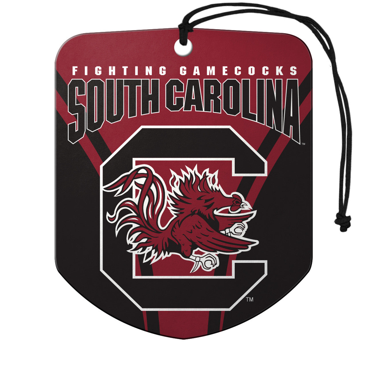 South Carolina Gamecocks Air Freshener Shield Design 2 Pack - Sports Collectibles, Sports Memorabilia, Sports Fan Shop, Sports Gifts