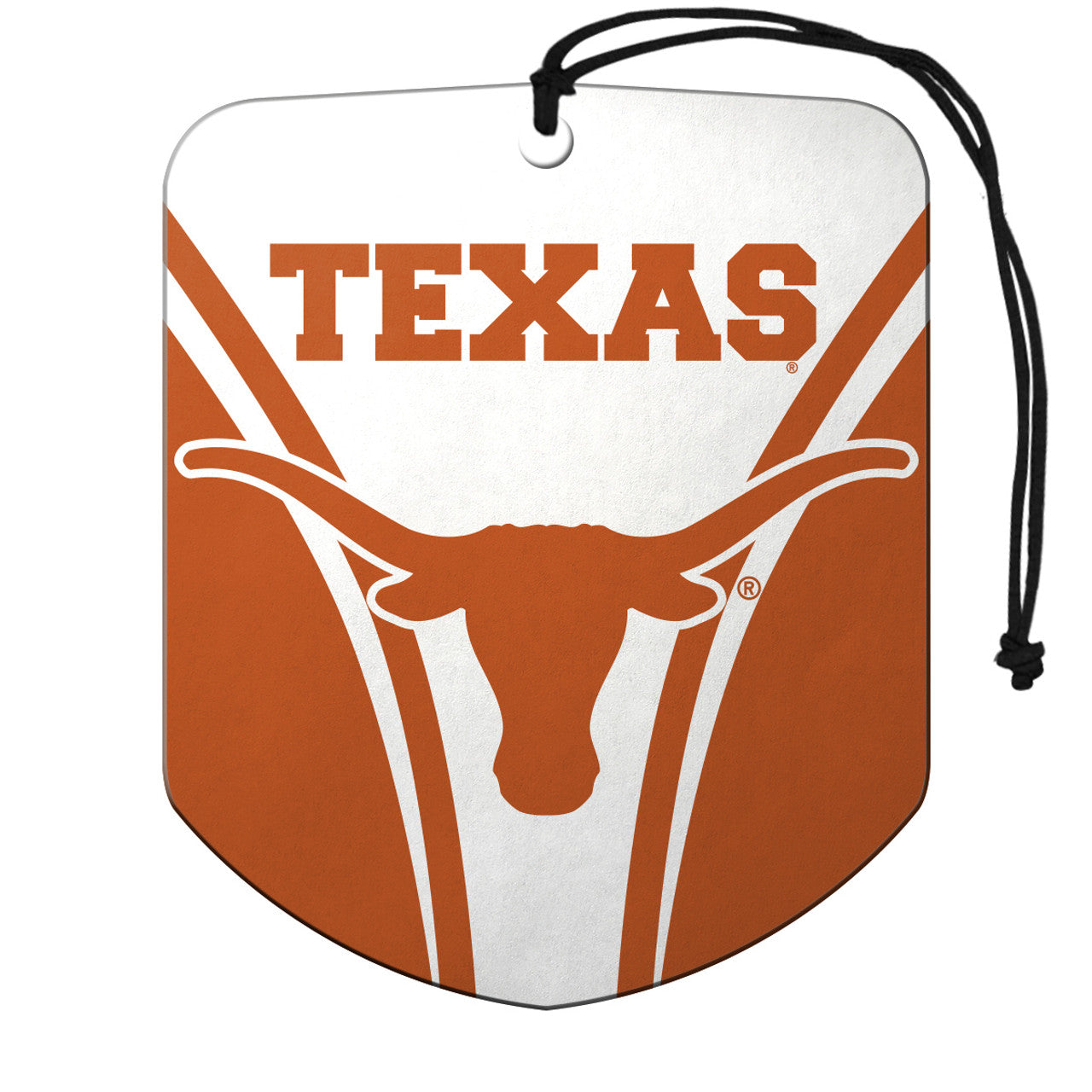 Texas Longhorns Air Freshener Shield Design 2 Pack - Sports Collectibles, Sports Memorabilia, Sports Fan Shop, Sports Gifts