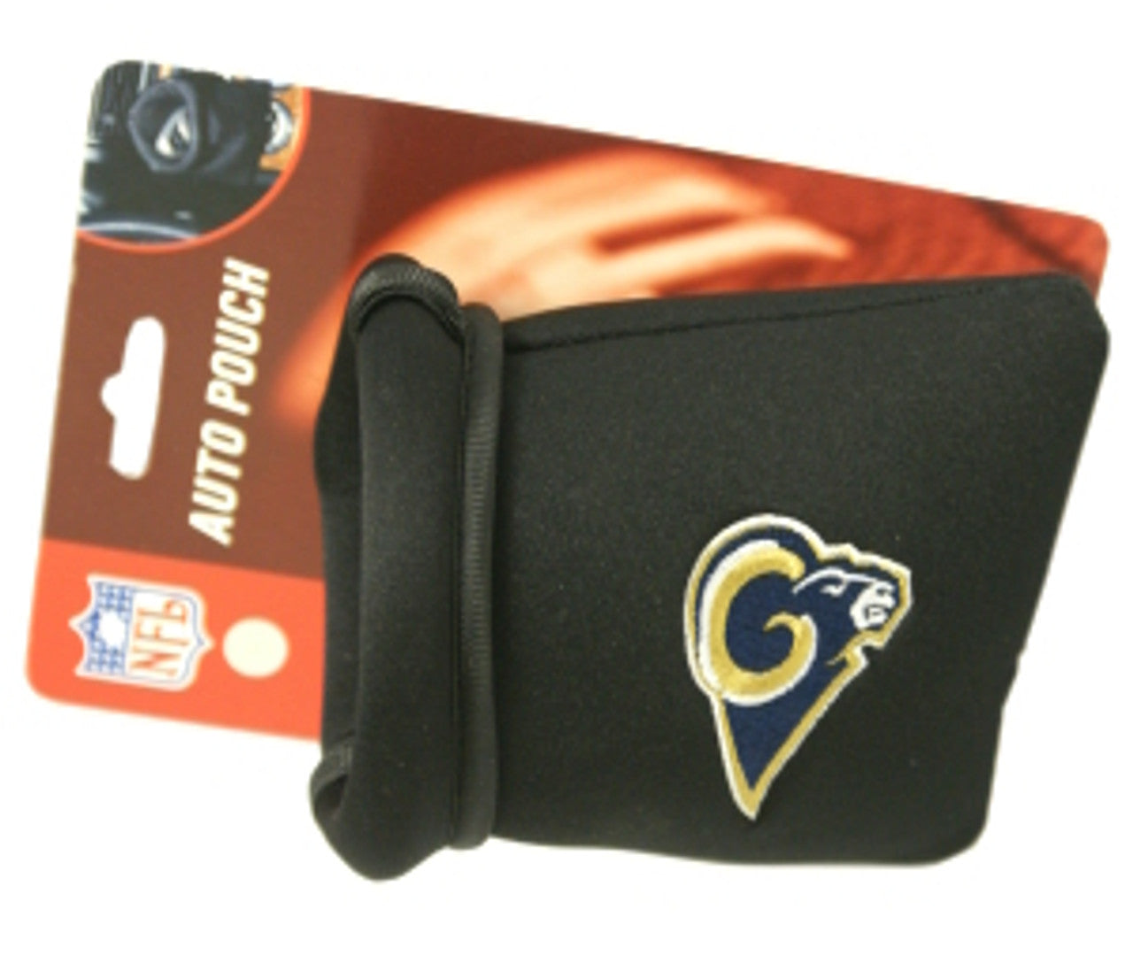 Los Angeles Rams Auto Pouch CO - Sports Collectibles, Sports Memorabilia, Sports Fan Shop, Sports Gifts
