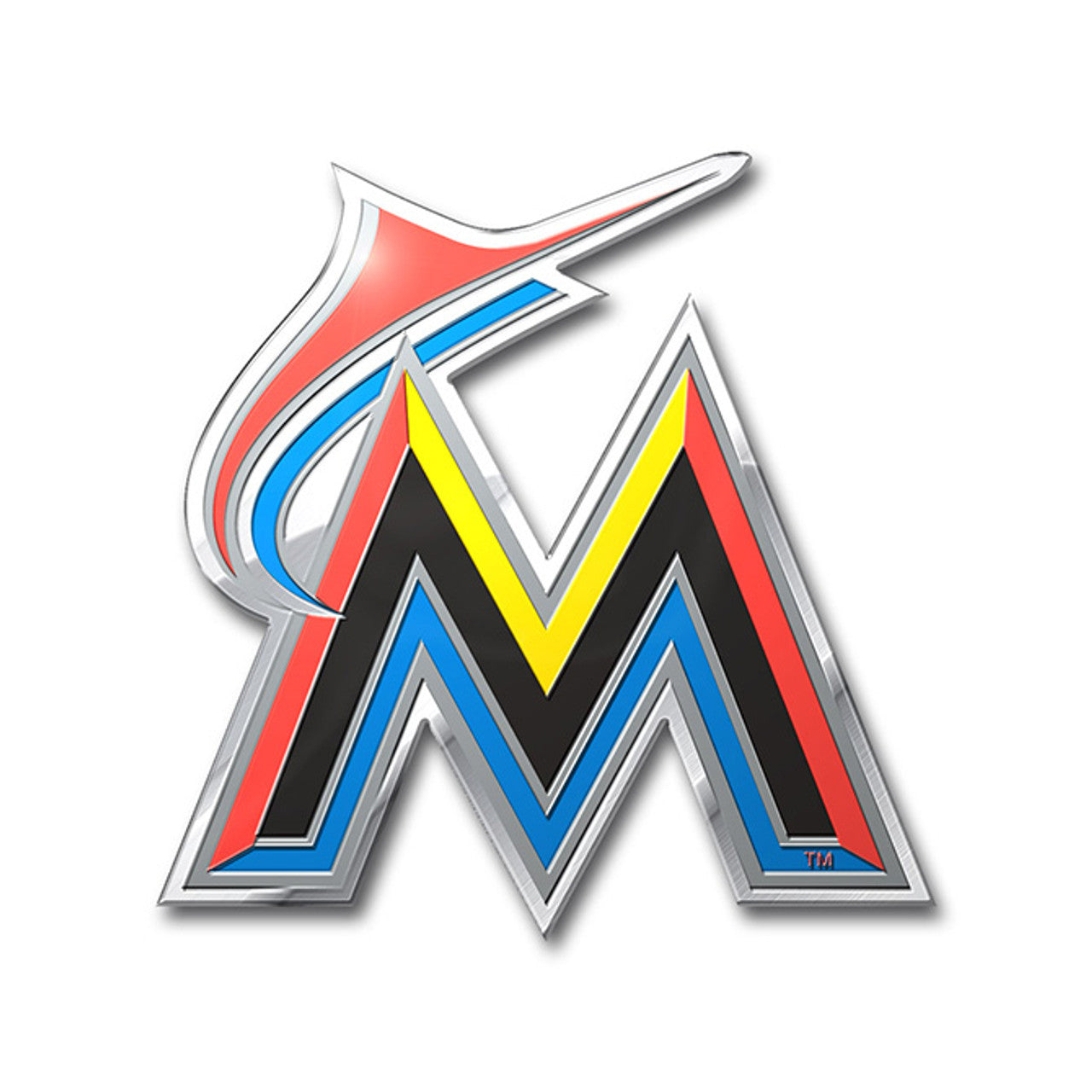 Miami Marlins Auto Emblem Color - Sports Collectibles, Sports Memorabilia, Sports Fan Shop, Sports Gifts