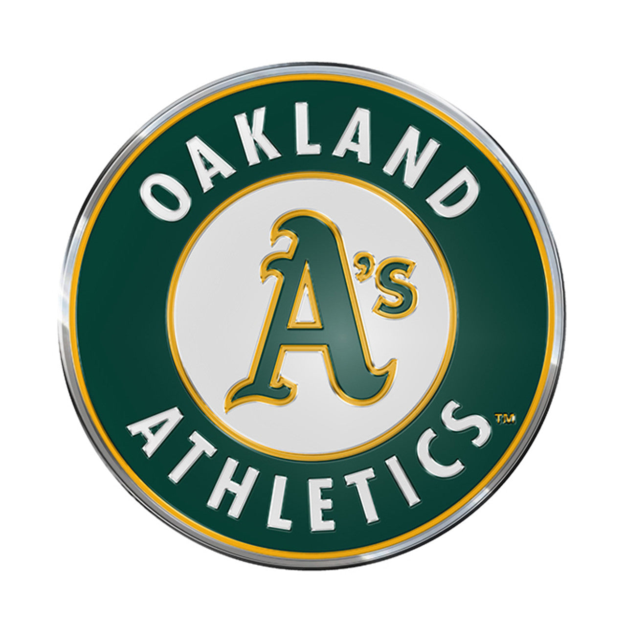 Oakland Athletics Auto Emblem Color - Sports Collectibles, Sports Memorabilia, Sports Fan Shop, Sports Gifts