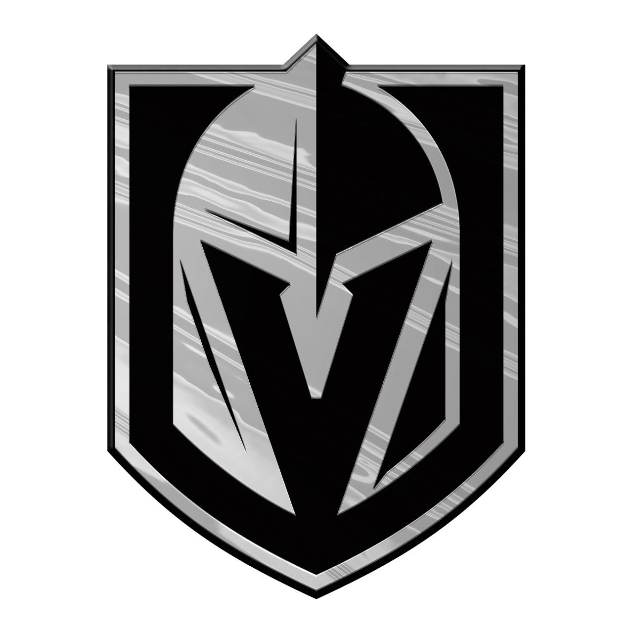 Vegas Golden Knights Auto Emblem Silver Chrome - Sports Collectibles, Sports Memorabilia, Sports Fan Shop, Sports Gifts