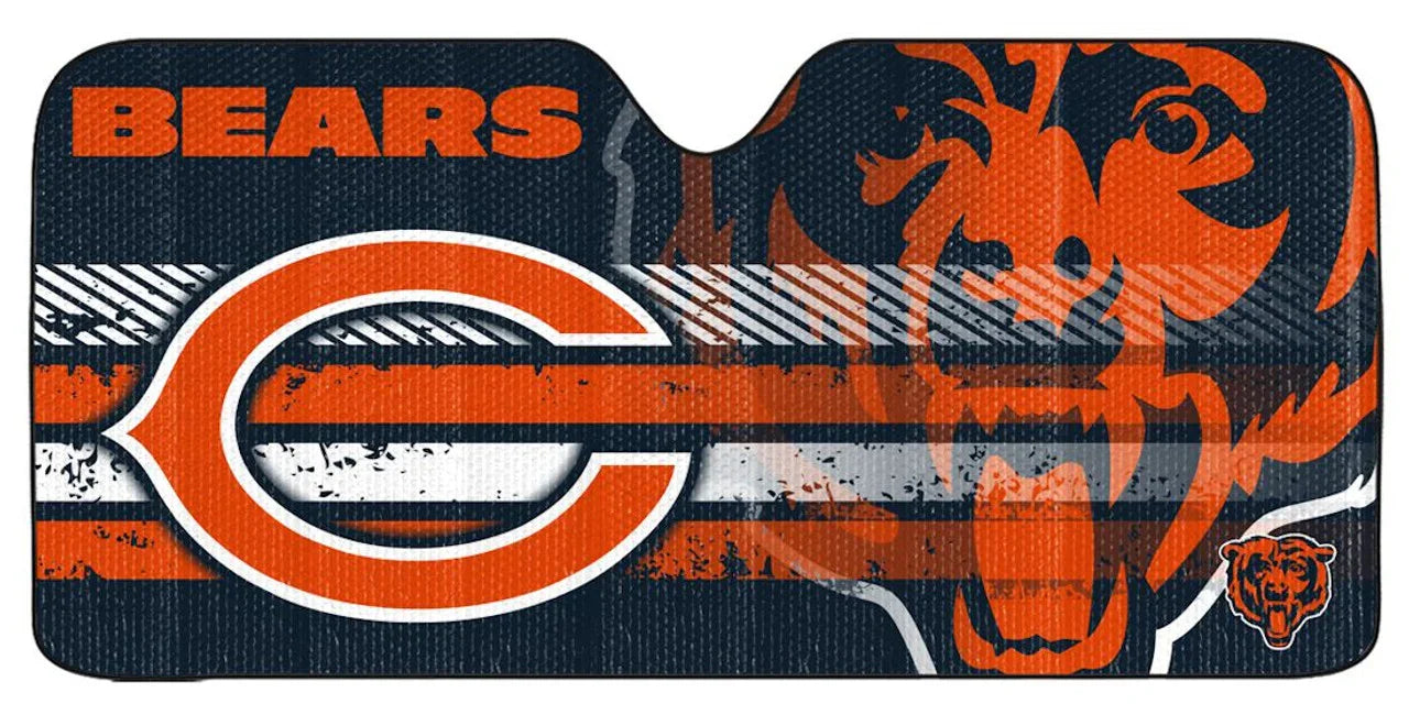 Chicago Bears Auto Sun Shade - 59"x27" (CDG) - 757 Sports Collectibles