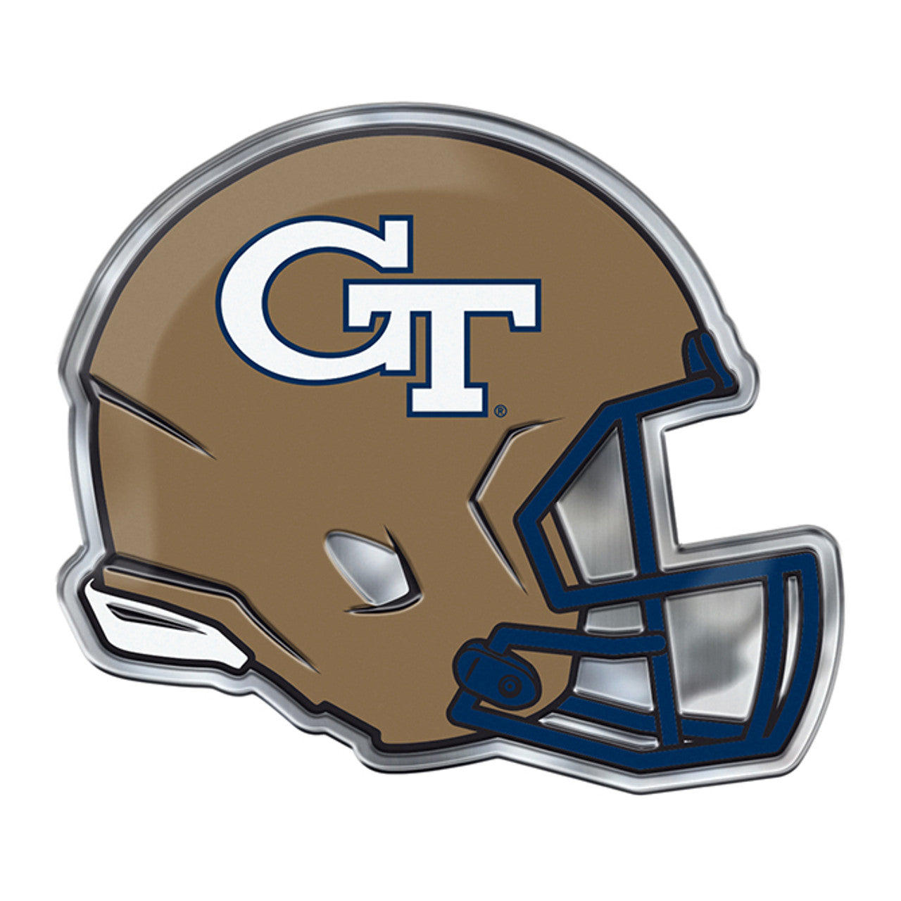 Georgia Tech Yellow Jackets Auto Emblem Helmet Design - Sports Collectibles, Sports Memorabilia, Sports Fan Shop, Sports Gifts