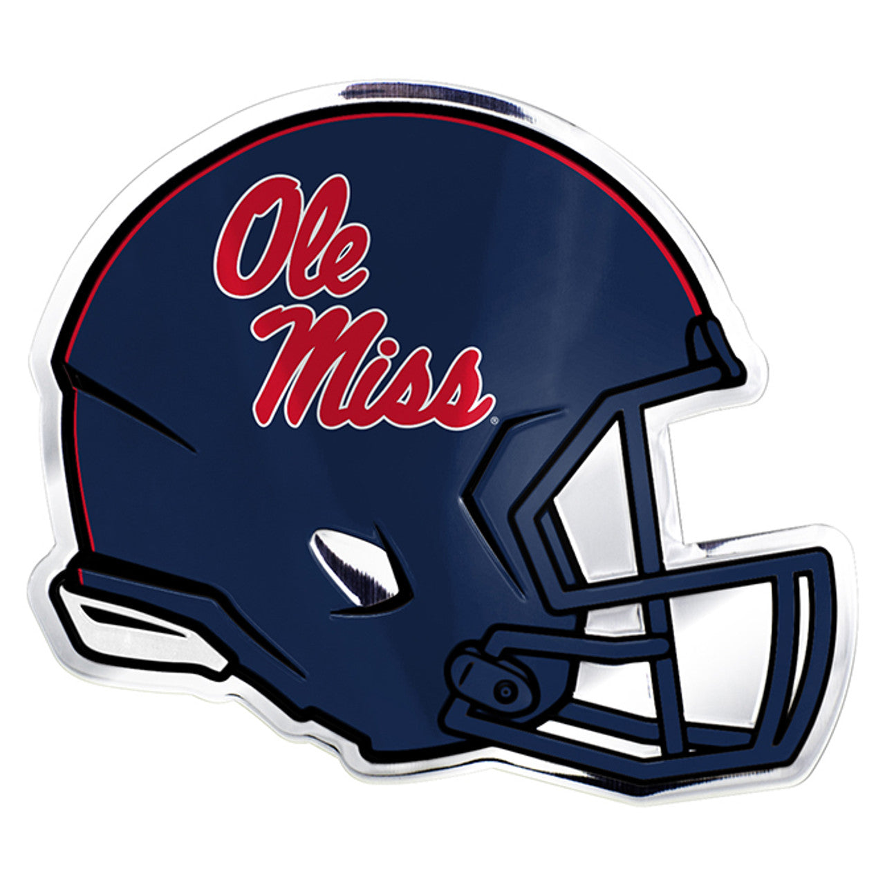 Mississippi Rebels Auto Emblem Helmet Design - Sports Collectibles, Sports Memorabilia, Sports Fan Shop, Sports Gifts