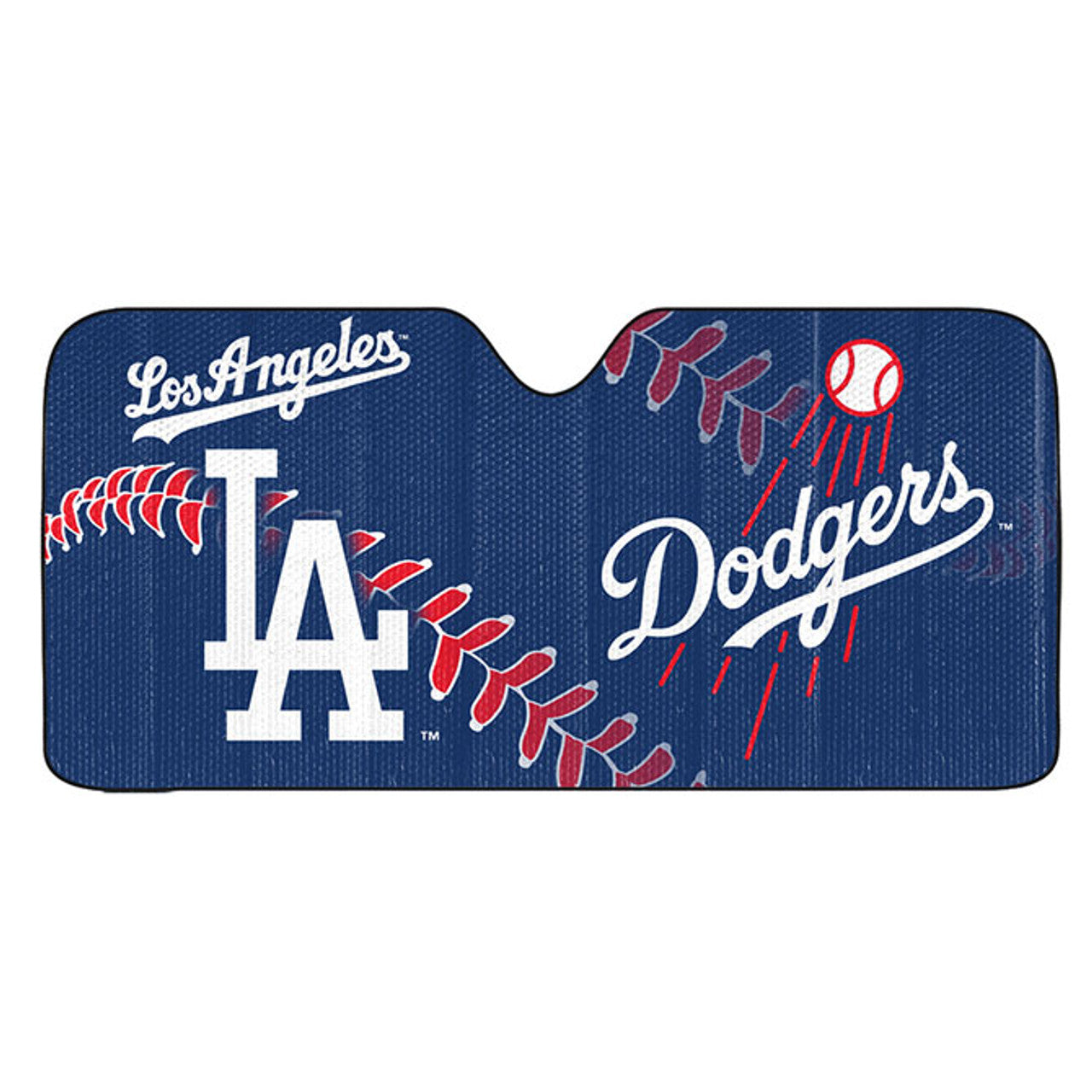 Los Angeles Dodgers Auto Sun Shade 59x27 - Sports Collectibles, Sports Memorabilia, Sports Fan Shop, Sports Gifts