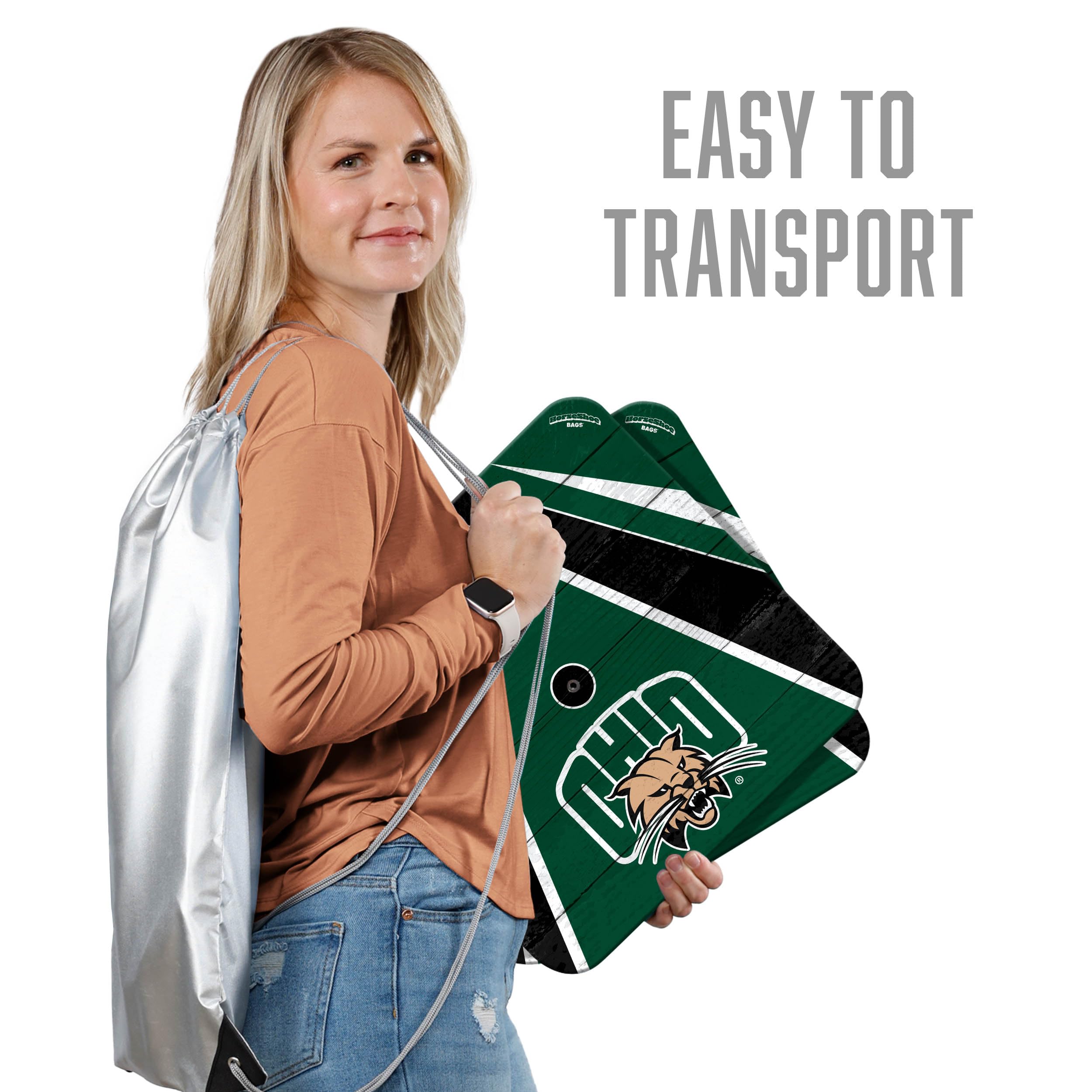YouTheFan NCAA Ohio Bobcats Horseshoe Bags - Sports Collectibles, Sports Memorabilia, Sports Fan Shop, Sports Gifts
