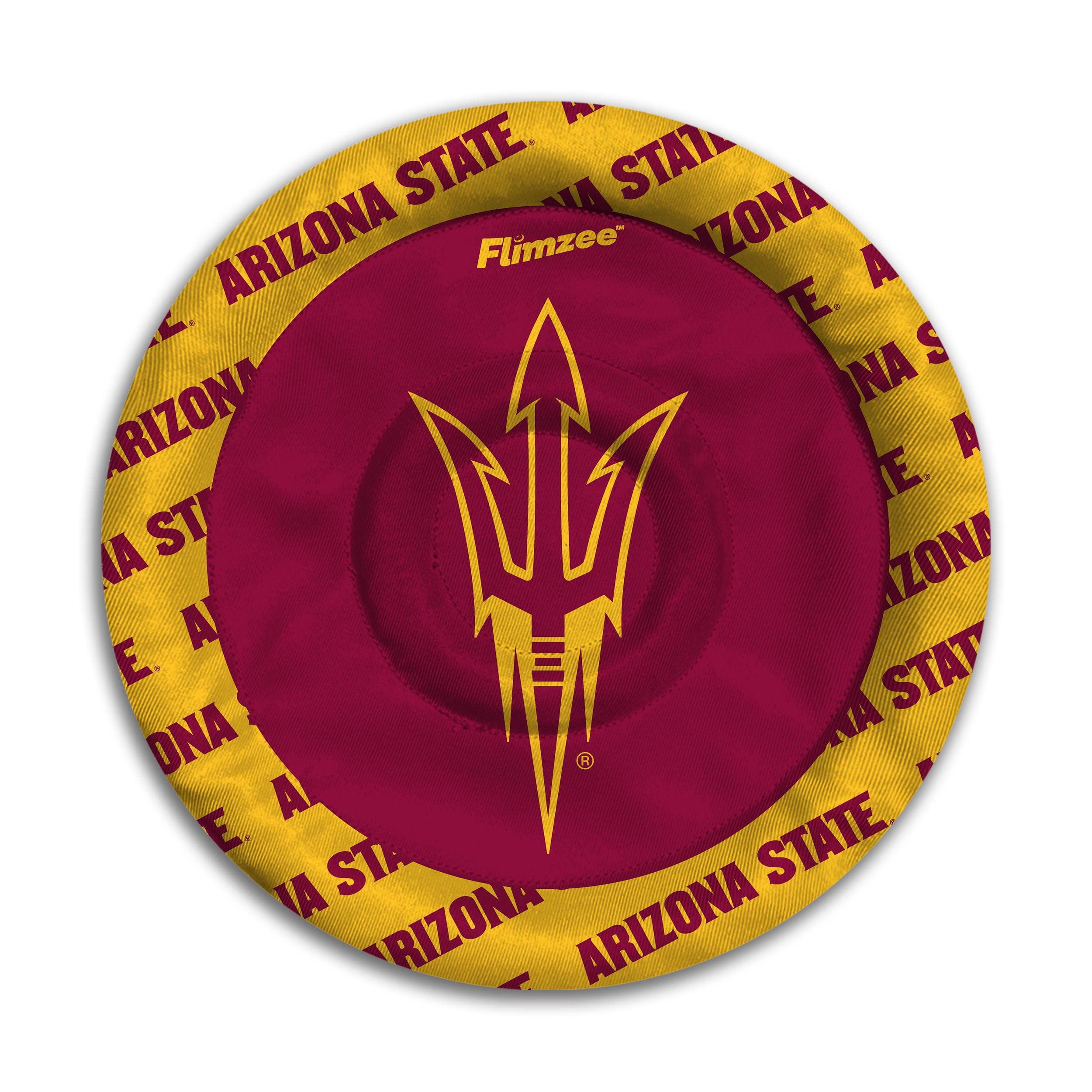 YouTheFan NCAA Arizona State Sun Devils Flimzee Bean-Bag Flying Disc - Sports Collectibles, Sports Memorabilia, Sports Fan Shop, Sports Gifts