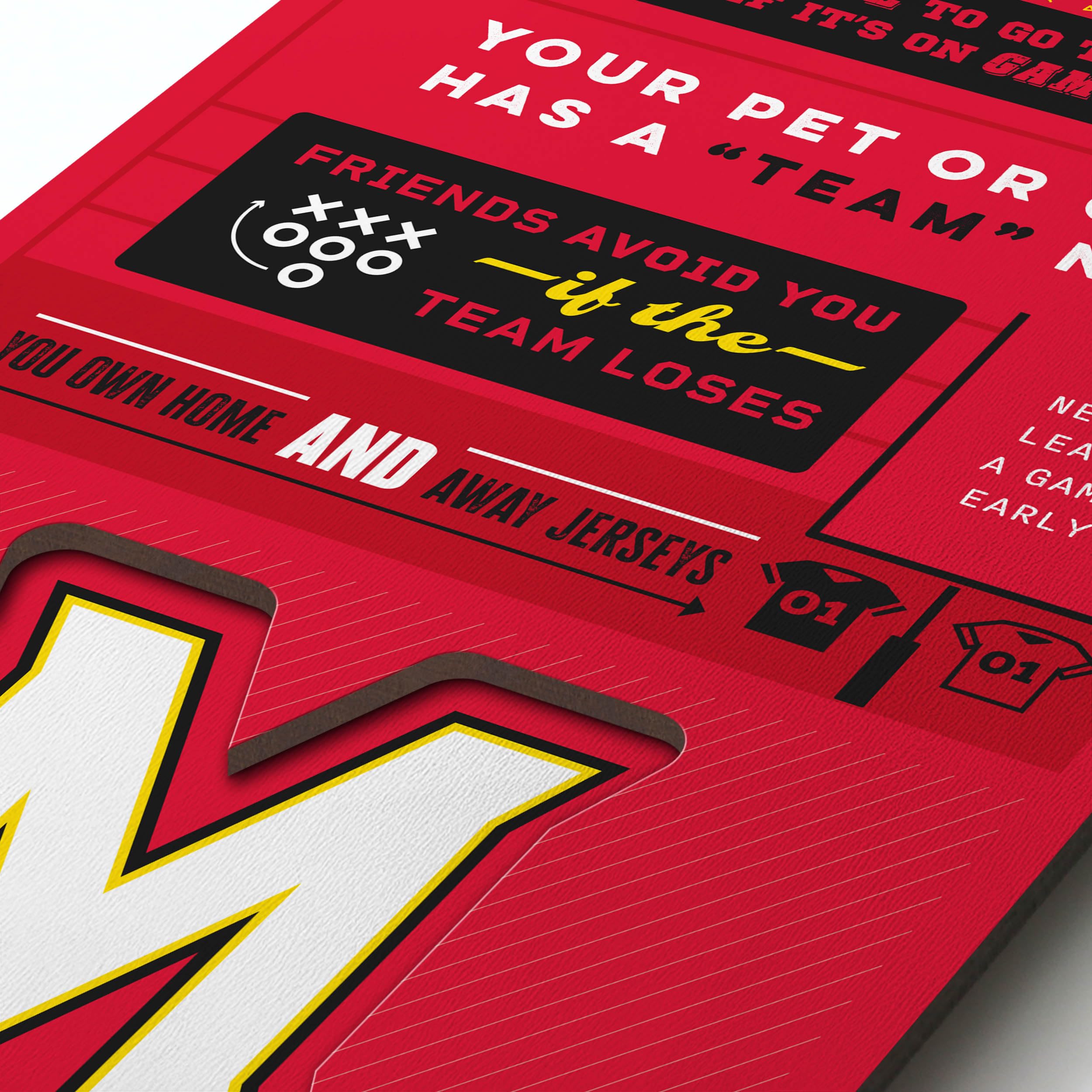 YouTheFan Officially-licensed NCAA Maryland Terrapins 6x19 Top 10 Signs Banner - humorous descriptions - fun sports fan phrases, original design, indoor team wall decor fan gift - Sports Collectibles, Sports Memorabilia, Sports Fan Shop, Sports Gifts