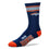 For Bare Feet NFL Youth 4 Stripe Deuce Crew Sock, Denver Broncos, One Size - Sports Gifts, Sports Memorabilia, Sports Collectibles, Fan Shop