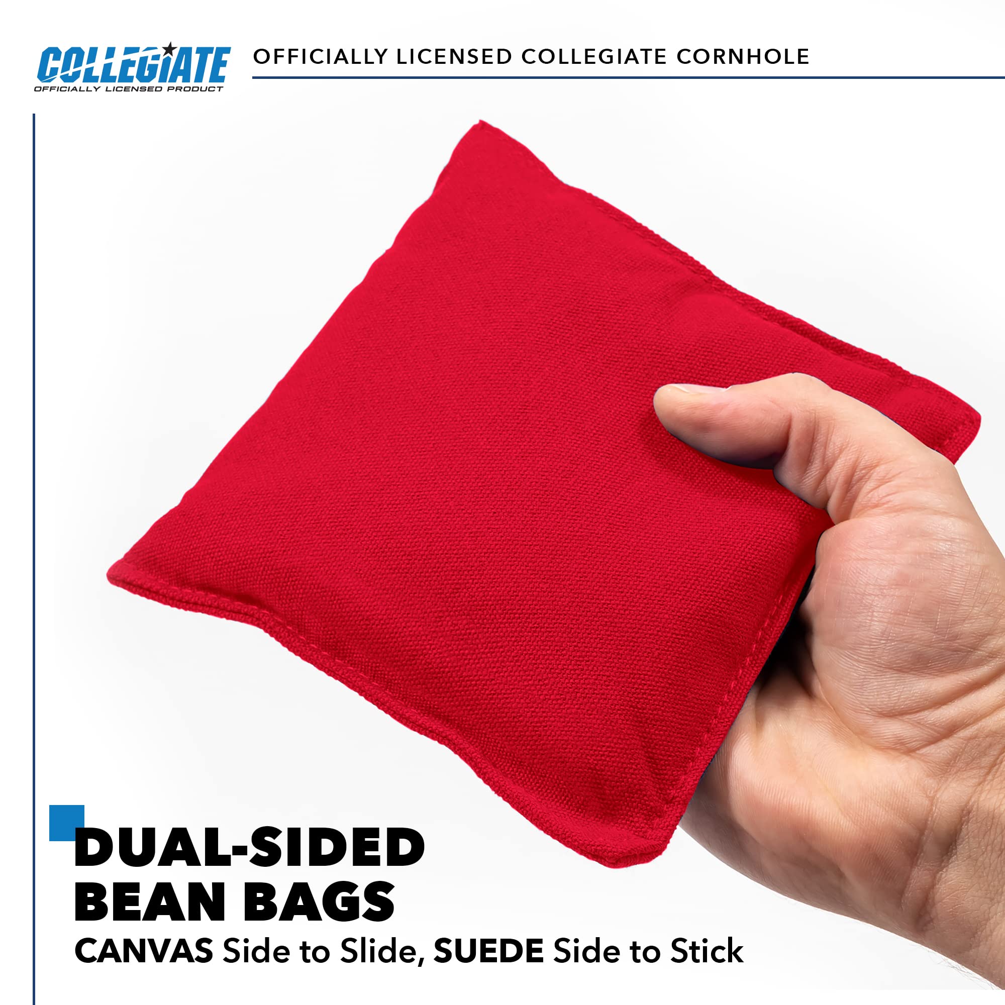 Wild Sports 2' x 3' Set with Direct Print HD Team Graphics – Great Gift for Any NCAA Fan! Bean Bag Toss Family Outdoor Games – North Carolina State Wolfpack - Sports Collectibles, Sports Memorabilia, Sports Fan Shop, Sports Gifts