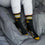 For Bare Feet NCAA Iowa Hawkeyes 4 Stripe Deuce Crew Sock Team Color MEDIUM - Sports Gifts, Sports Memorabilia, Sports Collectibles, Fan Shop