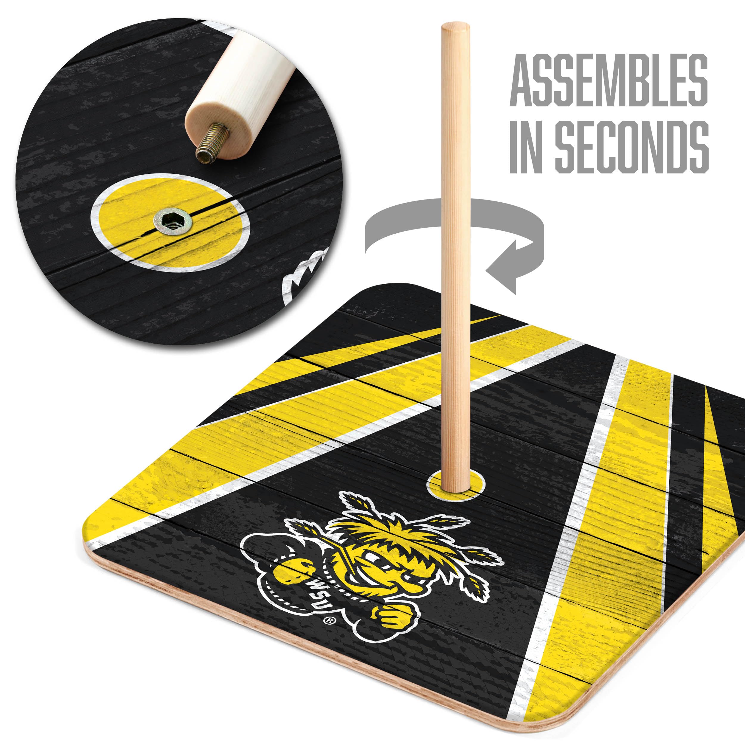 YouTheFan NCAA Wichita State Shockers Horseshoe Bags - Sports Collectibles, Sports Memorabilia, Sports Fan Shop, Sports Gifts