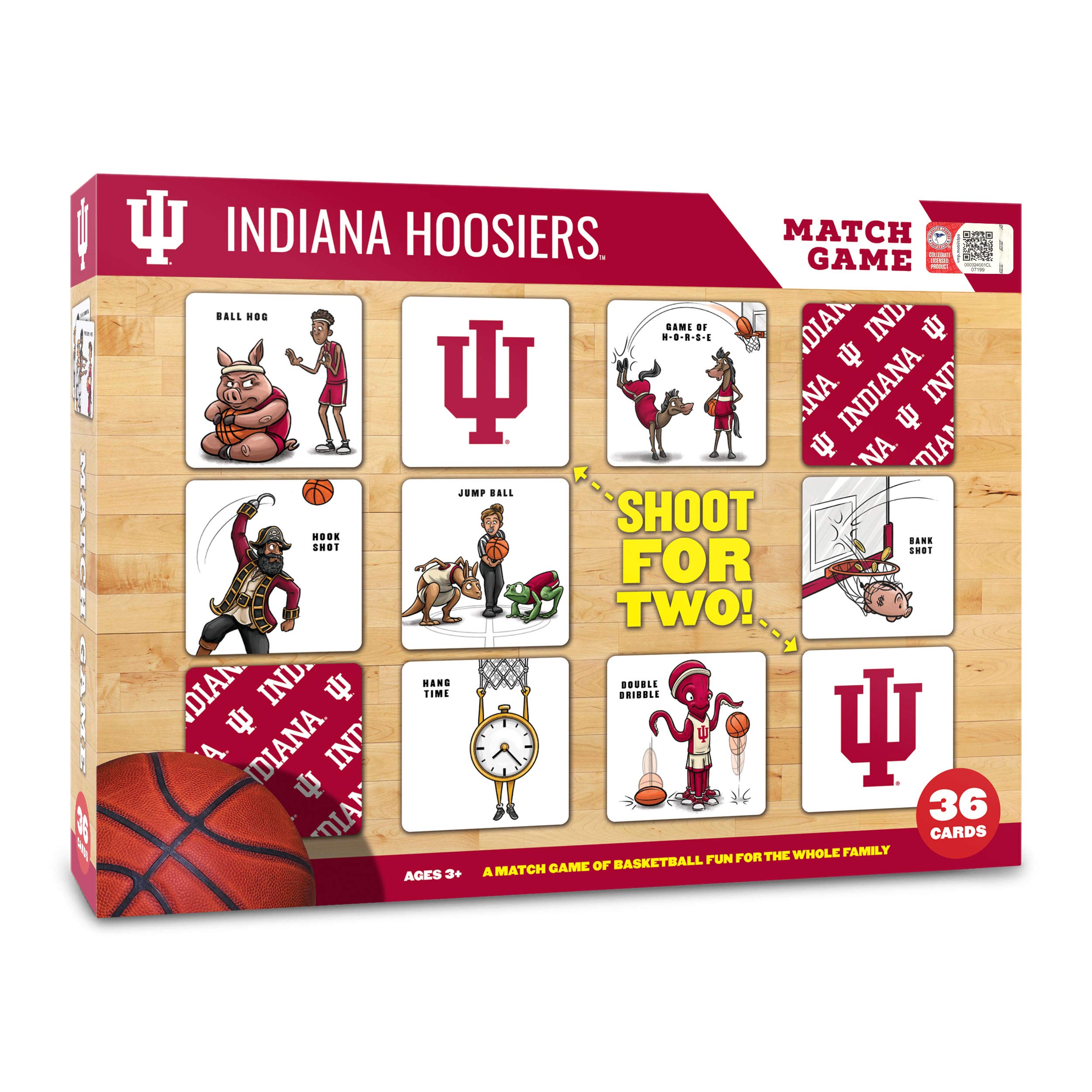 YouTheFan Memory Match YouTheFan NCAA Memory Match Game, Team Colors, Medium US - Sports Collectibles, Sports Memorabilia, Sports Fan Shop, Sports Gifts