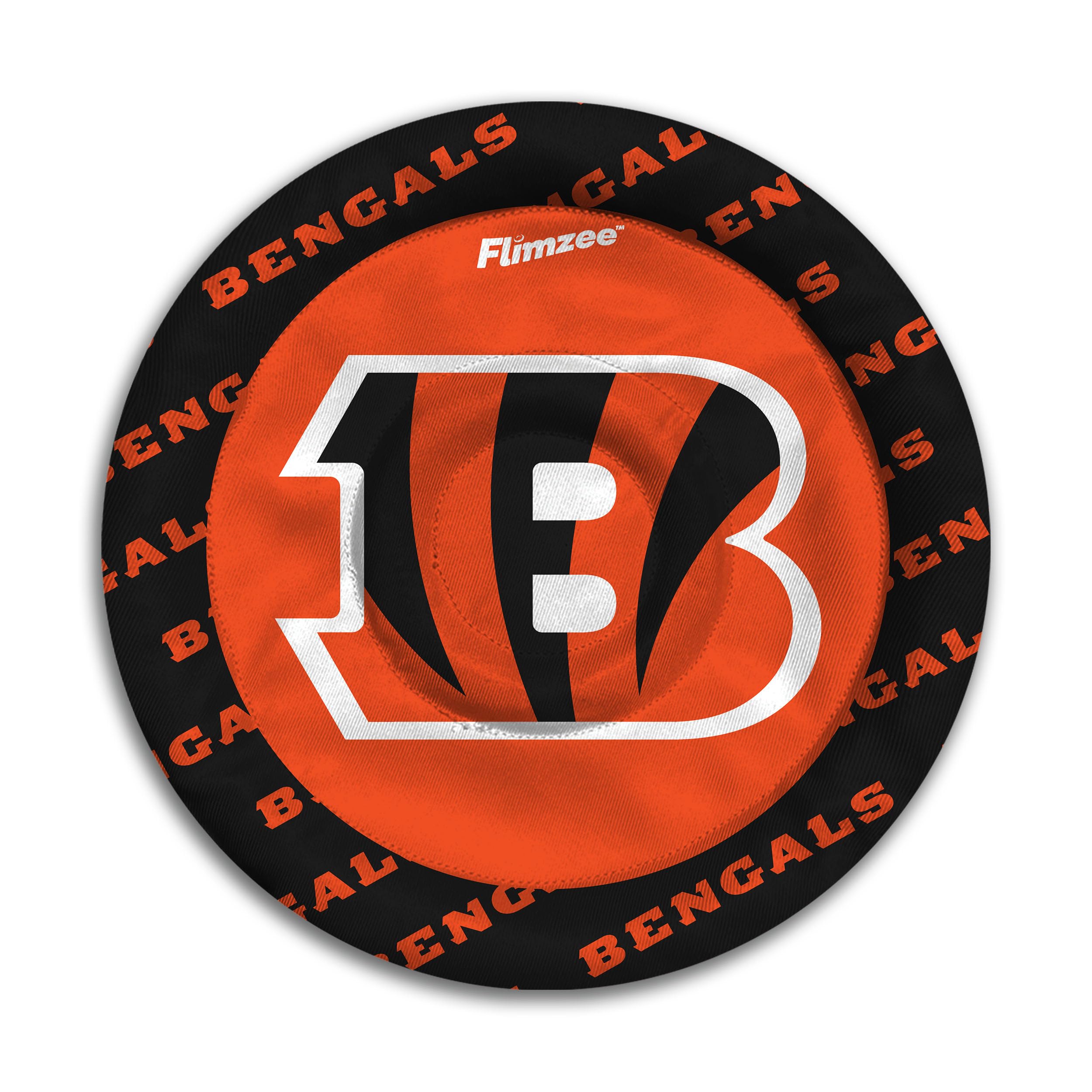 YouTheFan NFL Cincinnati Bengals Flimzee Bean-Bag Flying Disc - Sports Collectibles, Sports Memorabilia, Sports Fan Shop, Sports Gifts
