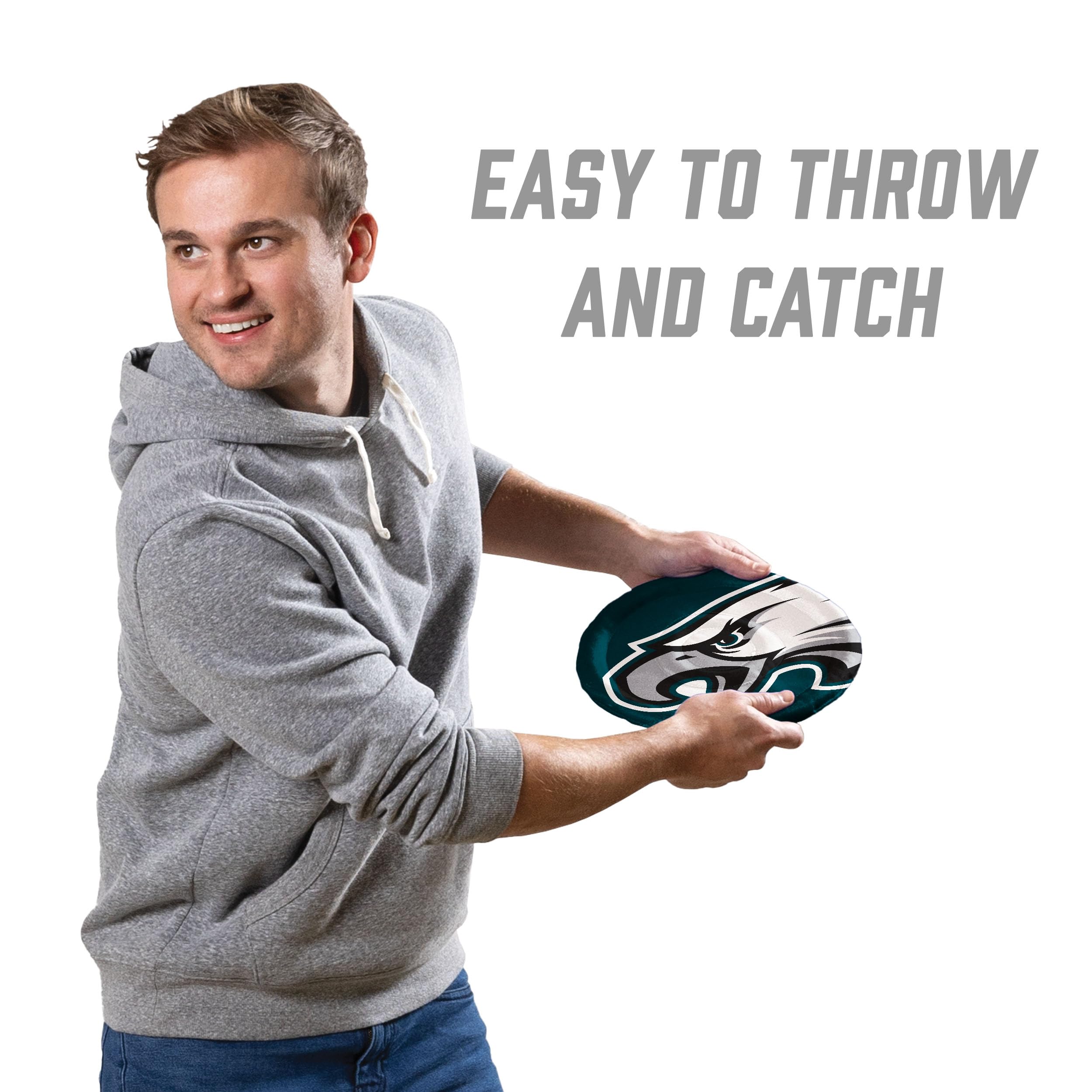 YouTheFan NFL Philadelphia Eagles Flimzee Bean-Bag Flying Disc - Sports Collectibles, Sports Memorabilia, Sports Fan Shop, Sports Gifts