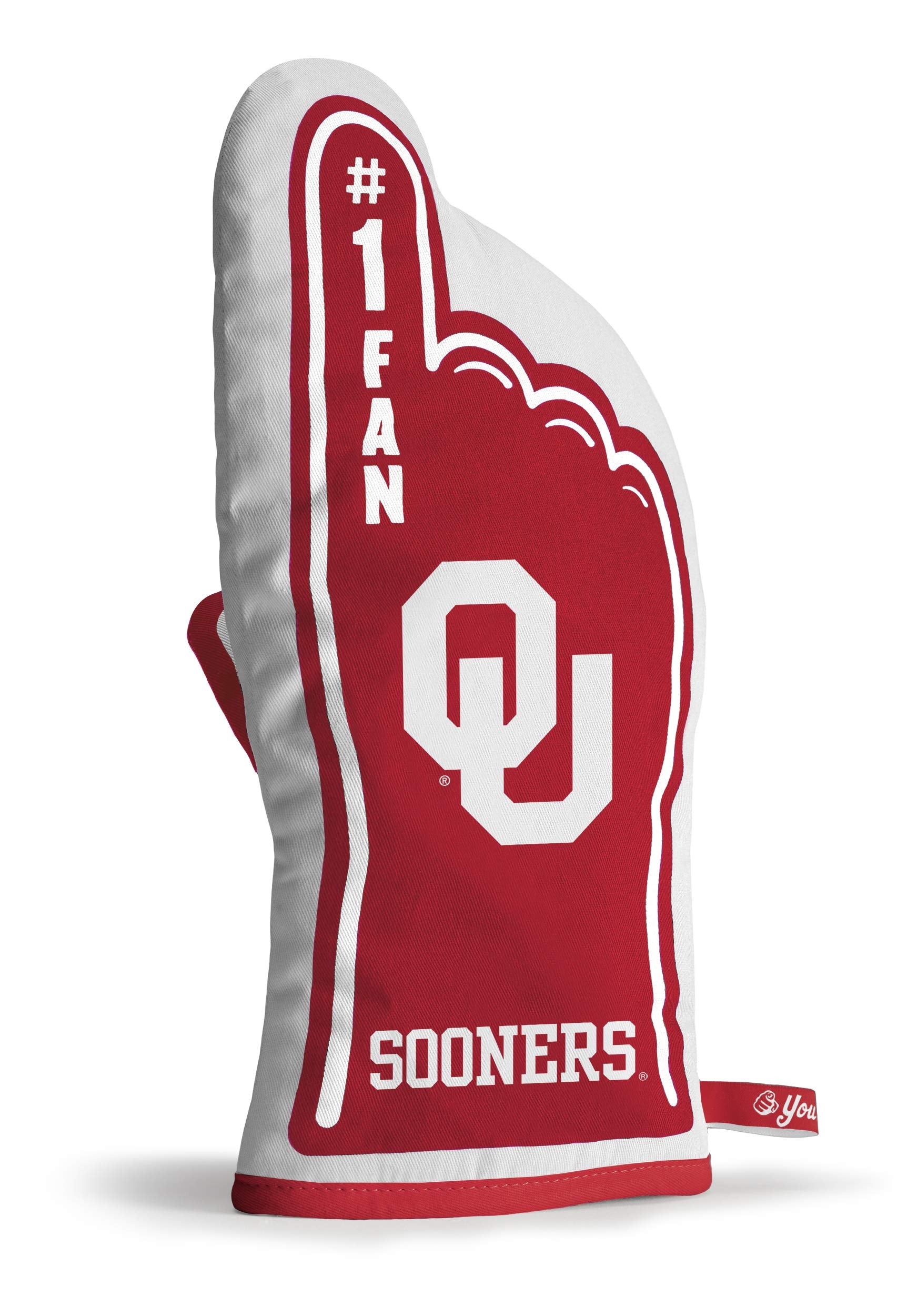 YouTheFan NCAA Oklahoma Sooners #1 Oven Mitt - Sports Collectibles, Sports Memorabilia, Sports Fan Shop, Sports Gifts