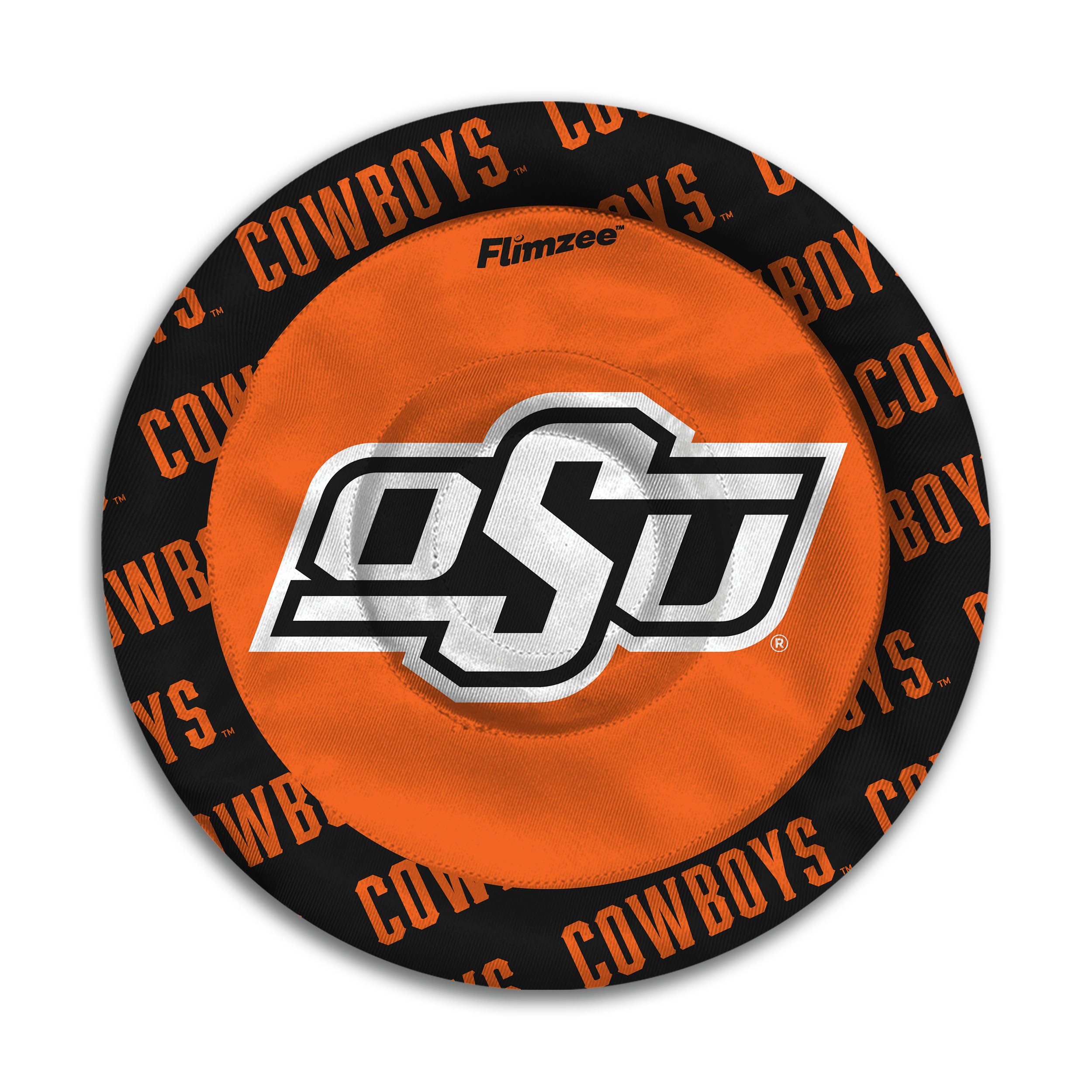 YouTheFan NCAA Oklahoma State Cowboys Flimzee Bean-Bag Flying Disc - Sports Collectibles, Sports Memorabilia, Sports Fan Shop, Sports Gifts