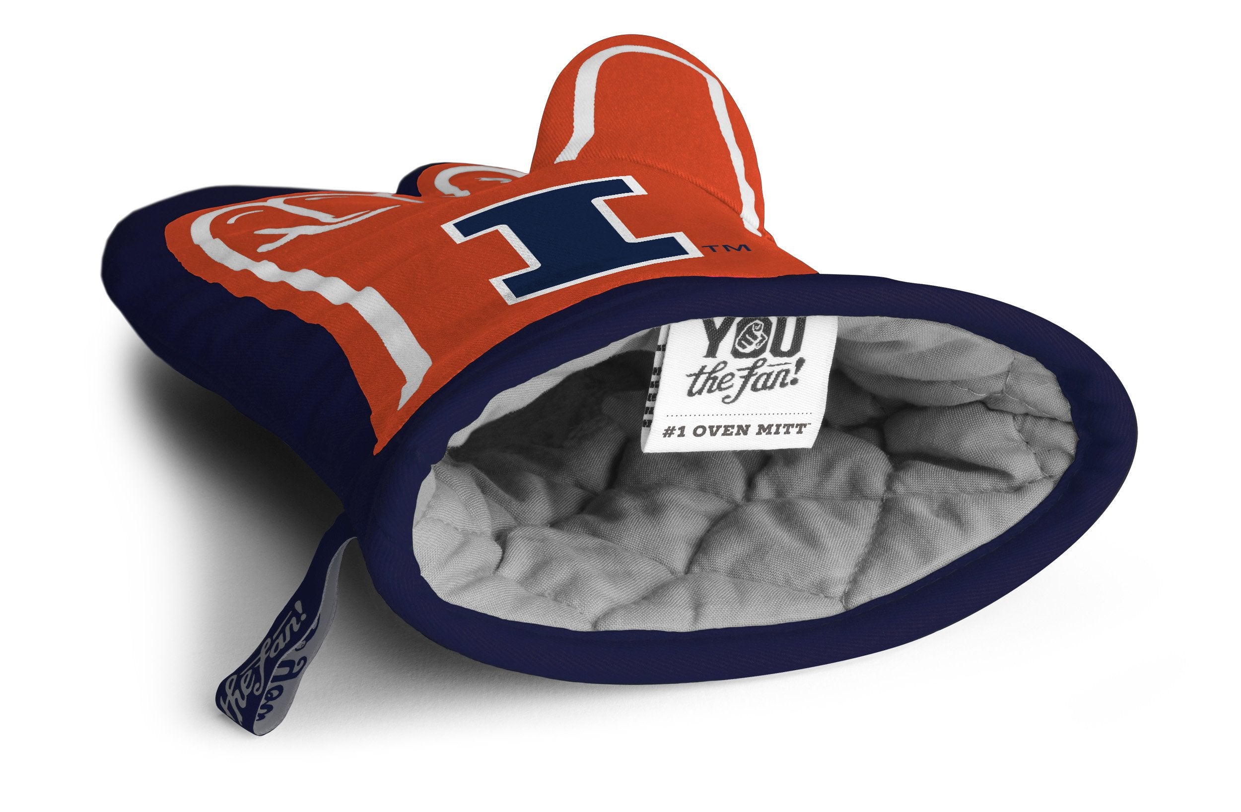 YouTheFan NCAA Illinois Fighting Illini #1 Oven Mitt - Sports Collectibles, Sports Memorabilia, Sports Fan Shop, Sports Gifts