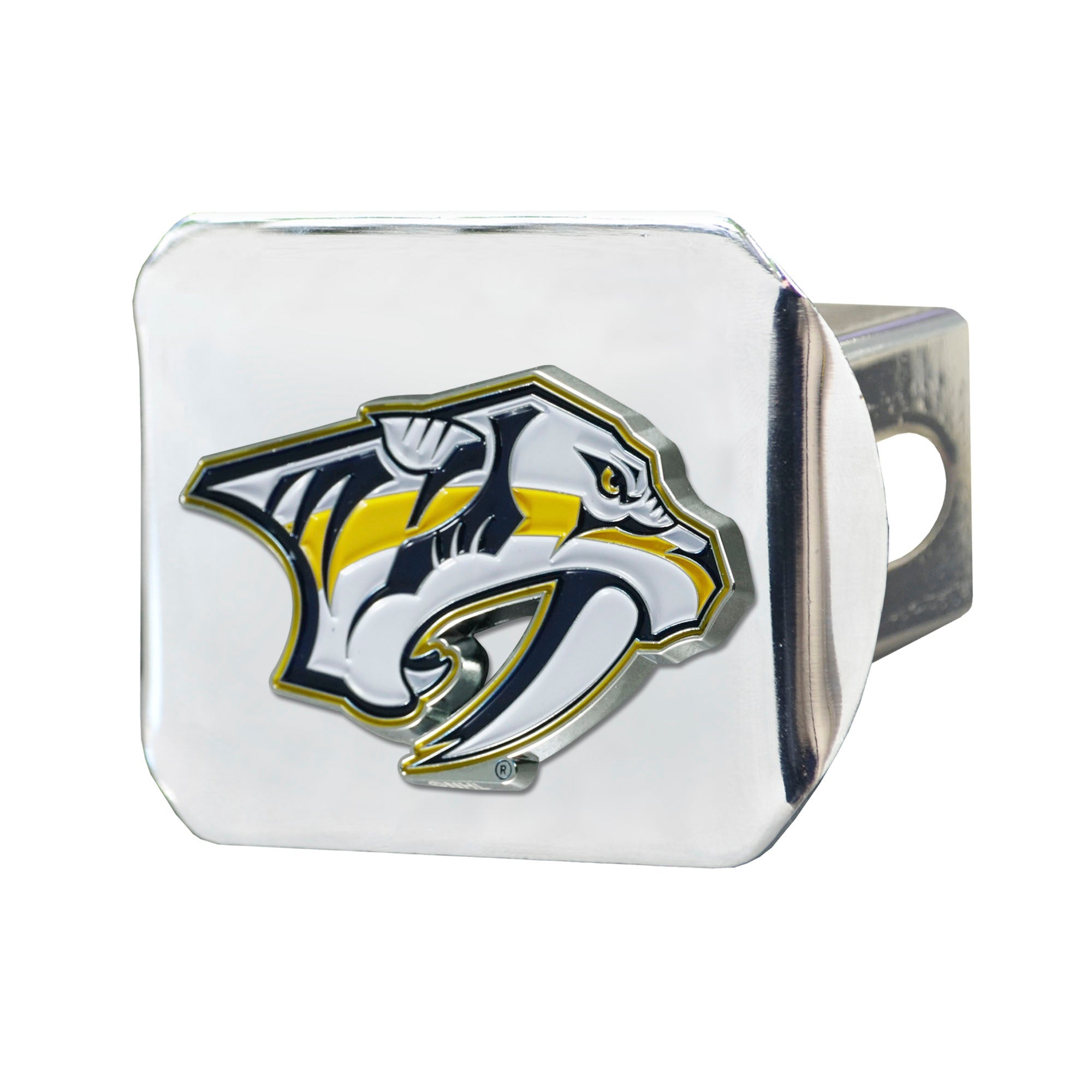 NHL - Nashville Predators Color on Chrome Hitch Cover