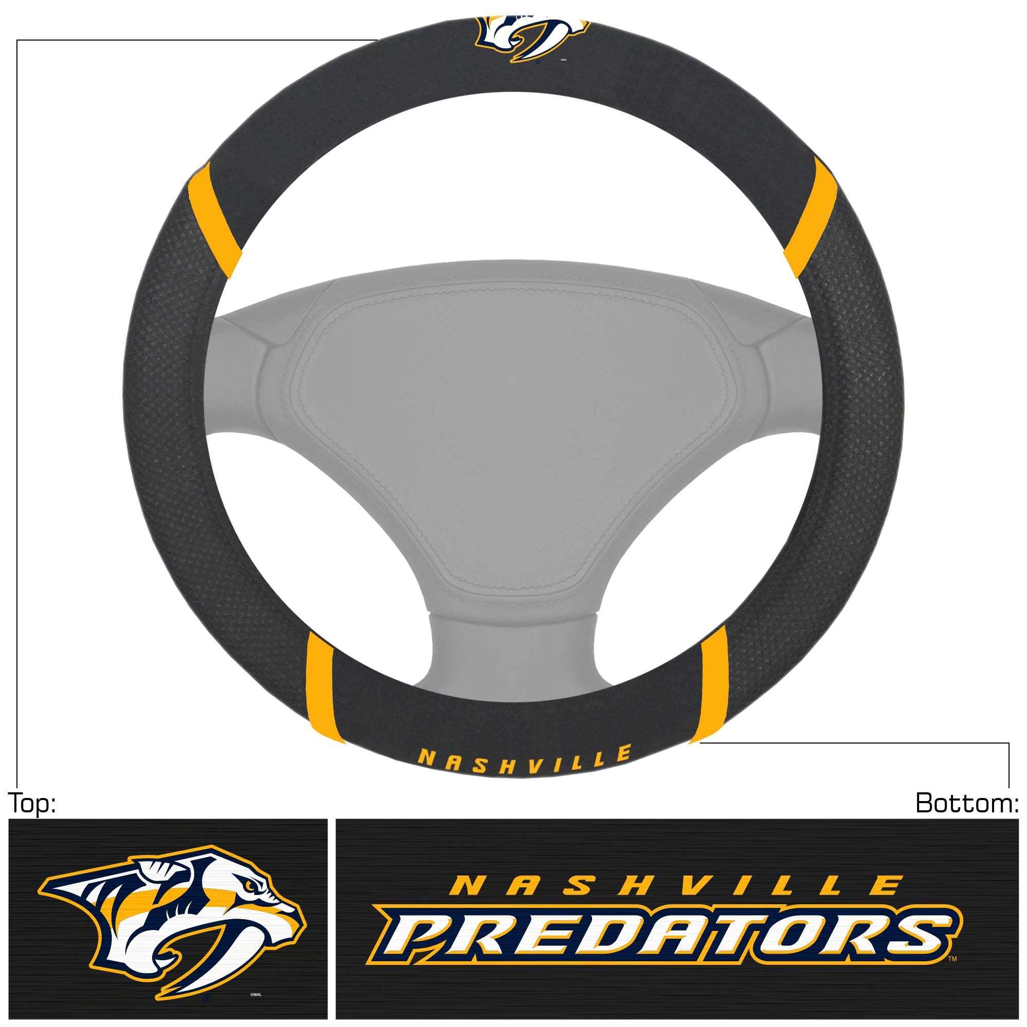 NHL - Nashville Predators Steering Wheel Cover