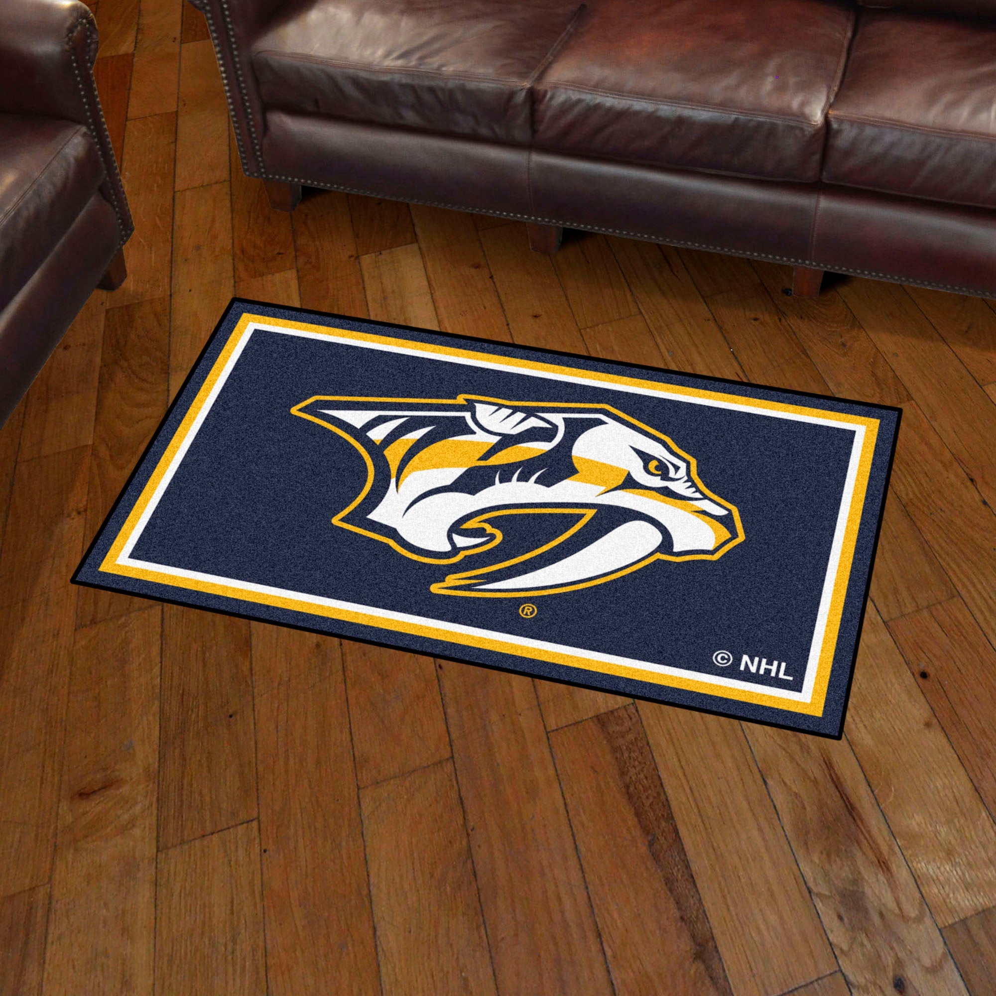 NHL - Nashville Predators 3X5AREARUG - Sports Gifts, Sports Memorabilia, Sports Collectibles, Fan Shop