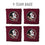 YouTheFan NCAA Florida State Seminoles Cornhole Bags - 4PK - Maroon - Sports Collectibles, Sports Memorabilia, Sports Fan Shop, Sports Gifts