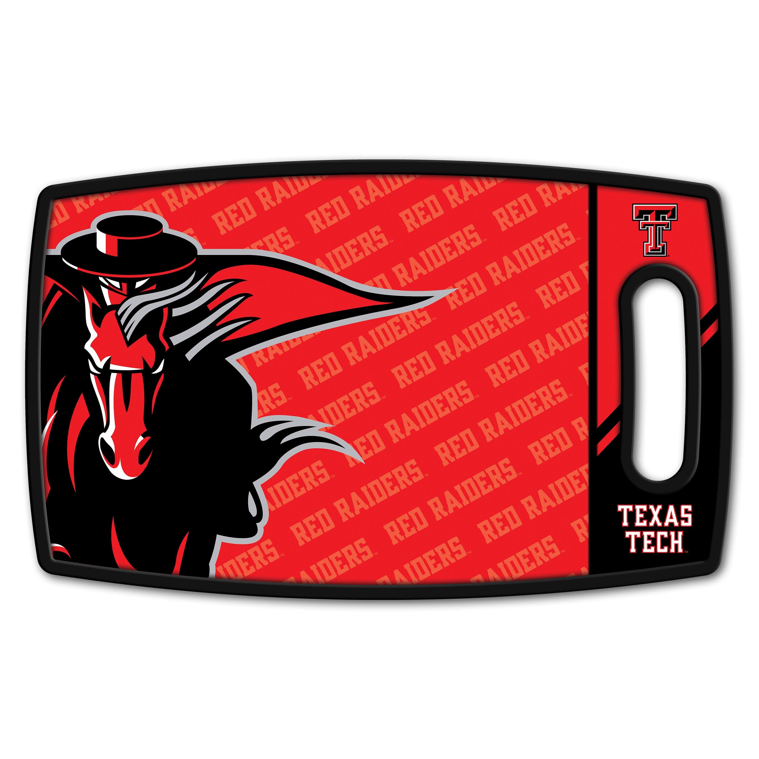 YouTheFan NCAA Texas Tech Red Raiders Logo Series Cutting Board - Sports Collectibles, Sports Memorabilia, Sports Fan Shop, Sports Gifts