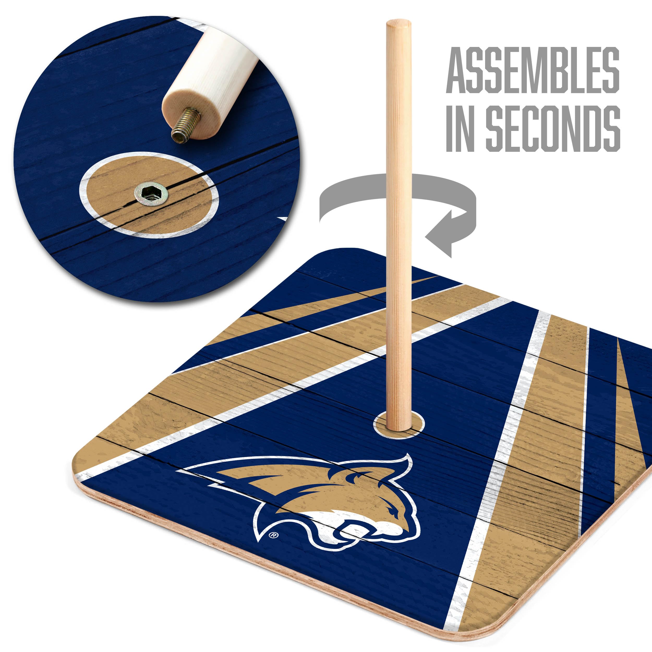 YouTheFan NCAA Montana State Bobcats Horseshoe Bags - Sports Collectibles, Sports Memorabilia, Sports Fan Shop, Sports Gifts