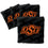 YouTheFan NCAA Oklahoma State Cowboys Cornhole Bags - 4PK - Black - Sports Collectibles, Sports Memorabilia, Sports Fan Shop, Sports Gifts