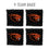 YouTheFan NCAA Oregon State Beavers Cornhole Bags - 4PK - Black - Sports Collectibles, Sports Memorabilia, Sports Fan Shop, Sports Gifts