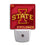 YouTheFan NCAA Iowa State Cyclones Logo Series Nite Light - Sports Collectibles, Sports Memorabilia, Sports Fan Shop, Sports Gifts