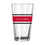 New Jersey Devils 16oz Stripe Pint Glass - Sports Gifts, Sports Memorabilia, Sports Collectibles, Fan Shop