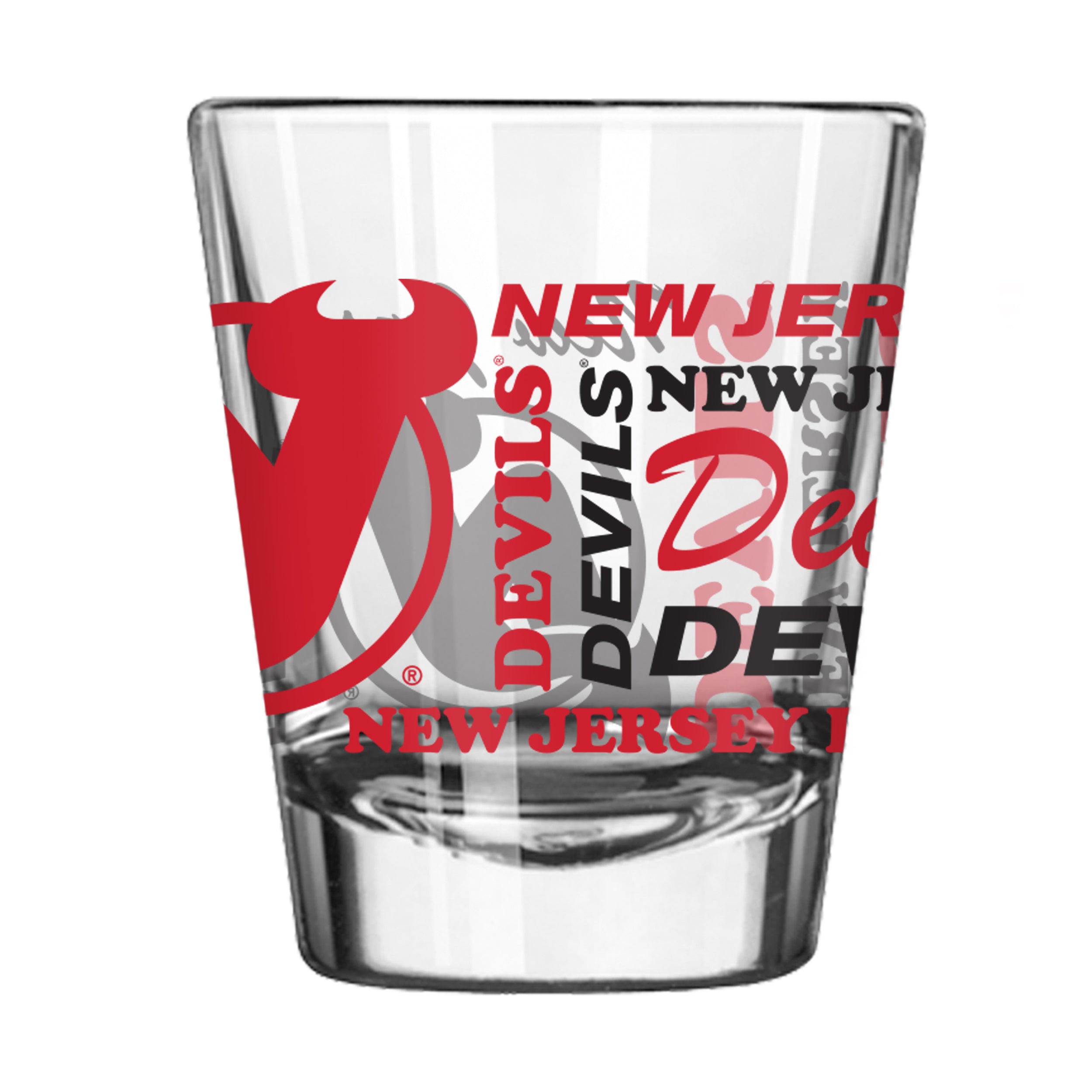 New Jersey Devils 2oz Spirit Shot Glass