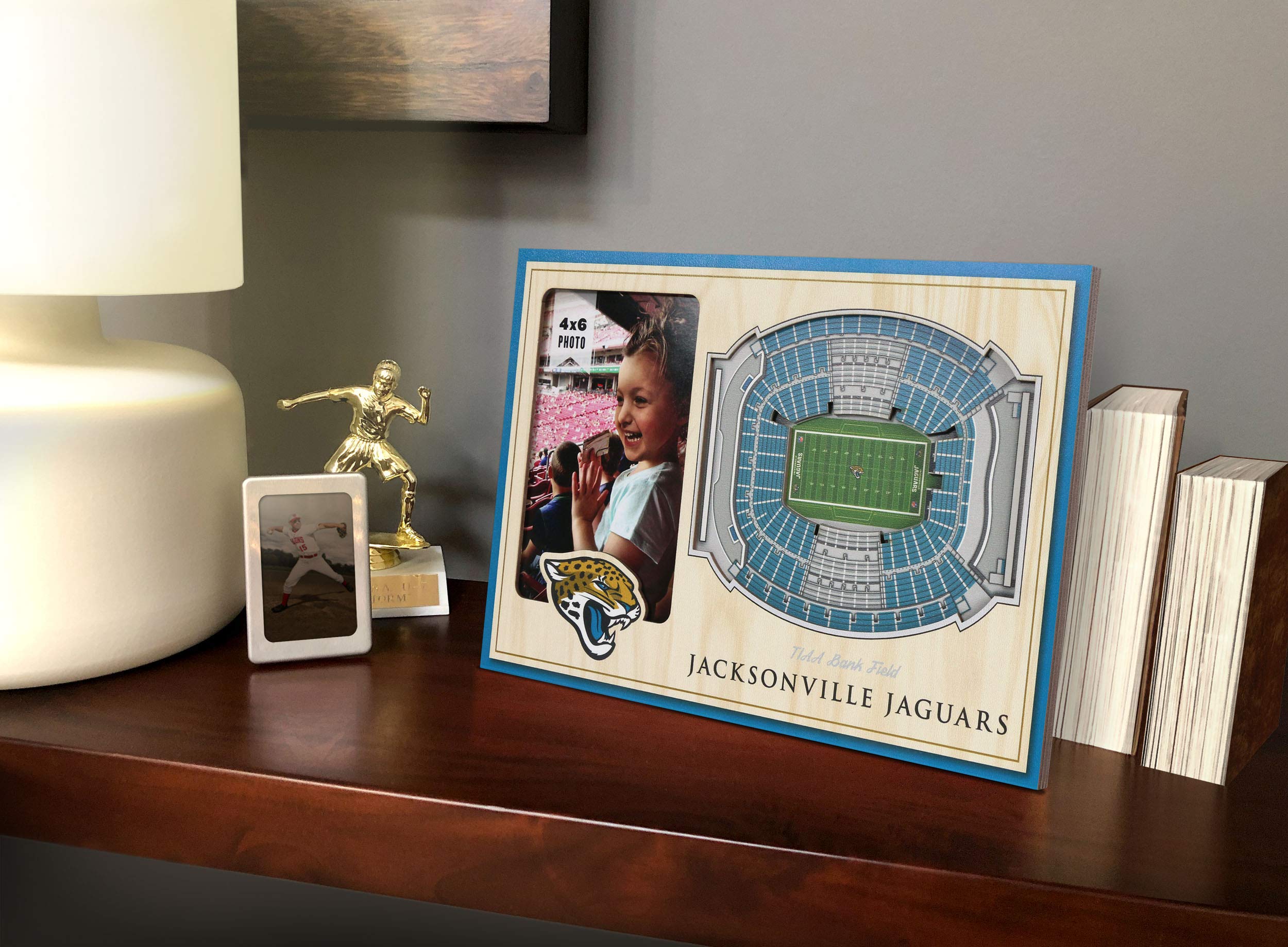 YouTheFan NFL Jacksonville Jaguars 3D StadiumViews Picture Frame - Sports Collectibles, Sports Memorabilia, Sports Fan Shop, Sports Gifts