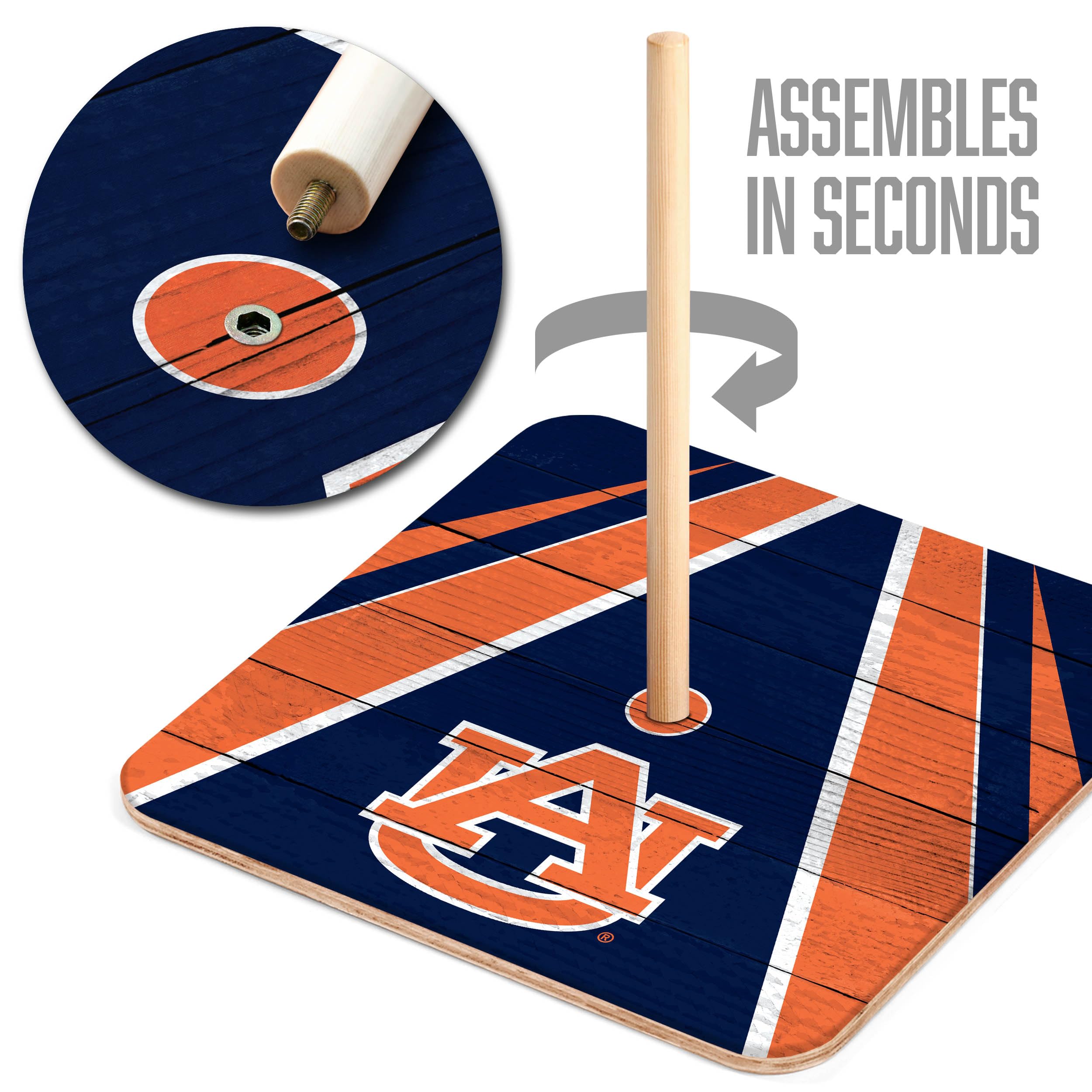 YouTheFan NCAA Auburn Tigers Horseshoe Bags - Sports Collectibles, Sports Memorabilia, Sports Fan Shop, Sports Gifts
