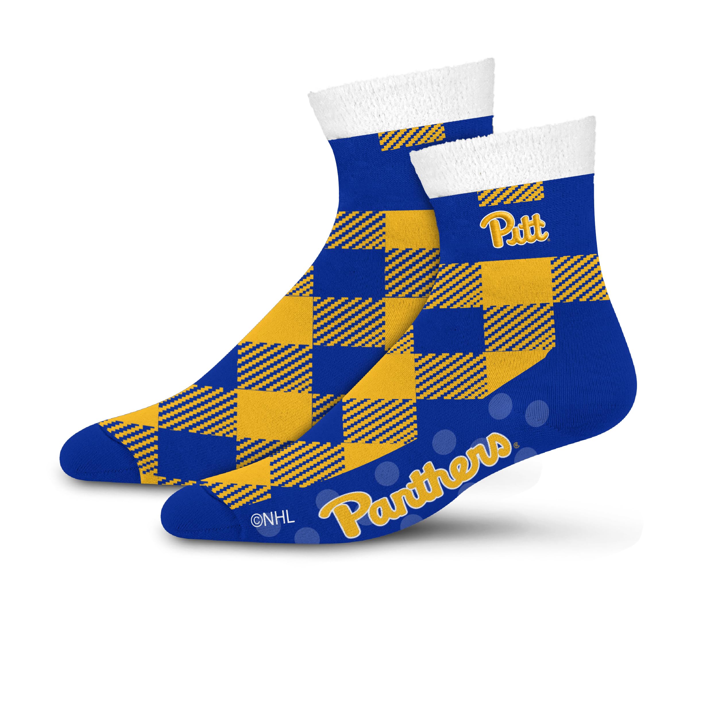 For Bare Feet NCAA PITTSBURGH PANTHERS Cozy Buff Plush Cabin Sock Team Color OSFM - Sports Gifts, Sports Memorabilia, Sports Collectibles, Fan Shop