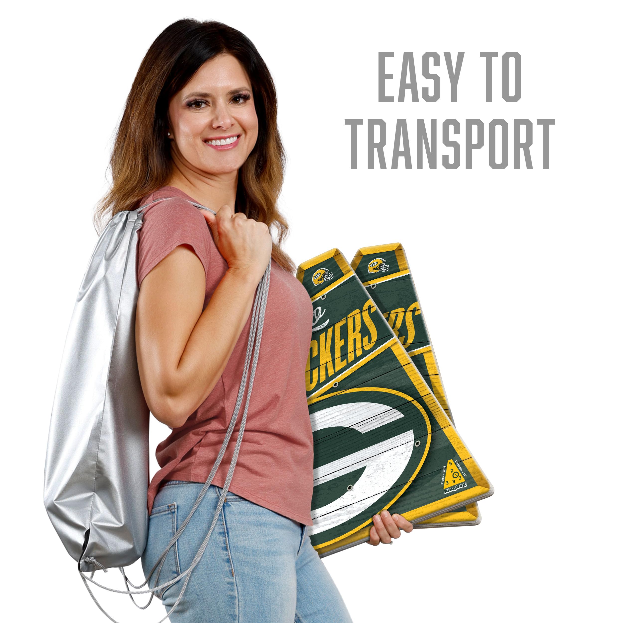 YouTheFan NFL Green Bay Packers RingBag - Sports Collectibles, Sports Memorabilia, Sports Fan Shop, Sports Gifts