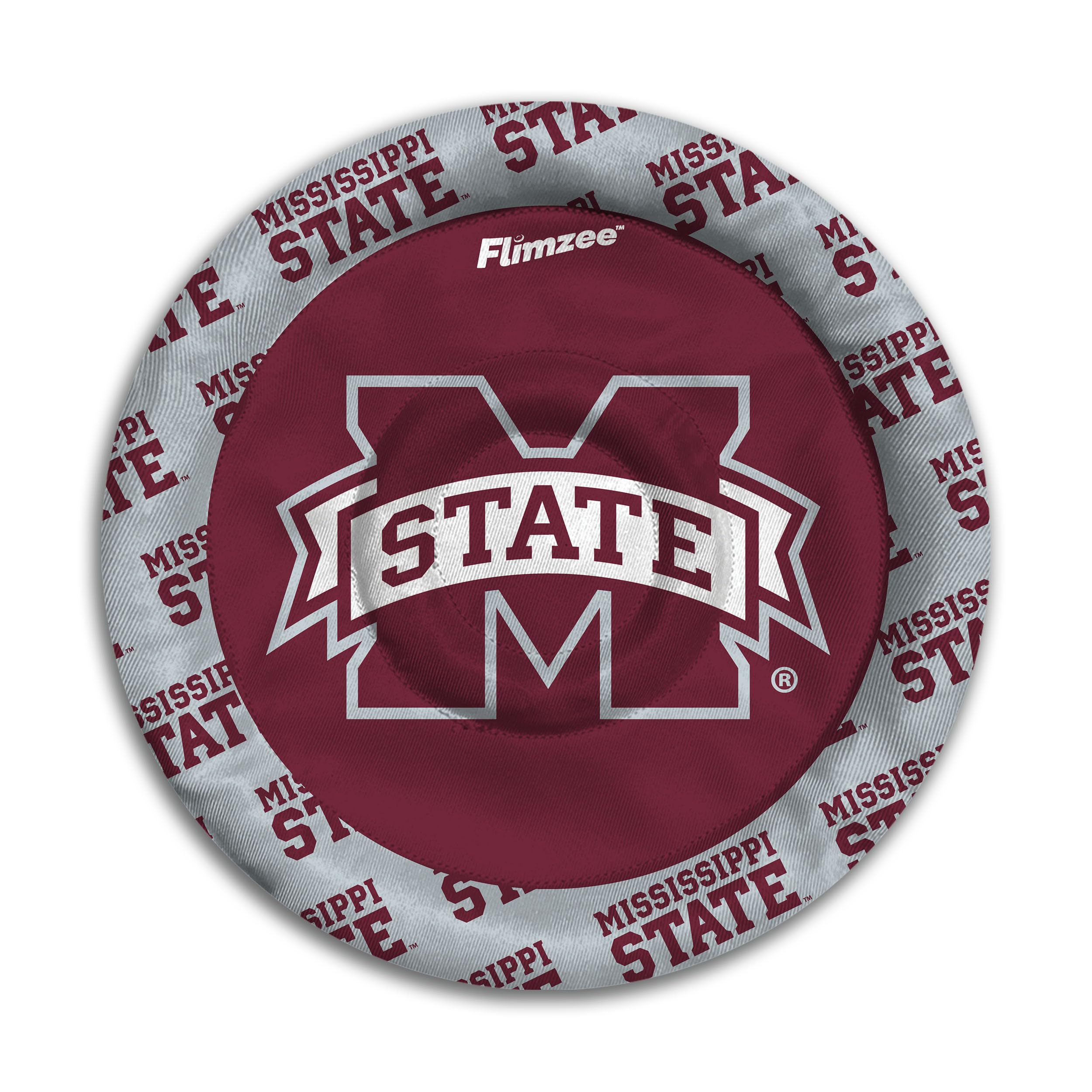 YouTheFan NCAA Mississippi State Bulldogs Flimzee Bean-Bag Flying Disc - Sports Collectibles, Sports Memorabilia, Sports Fan Shop, Sports Gifts