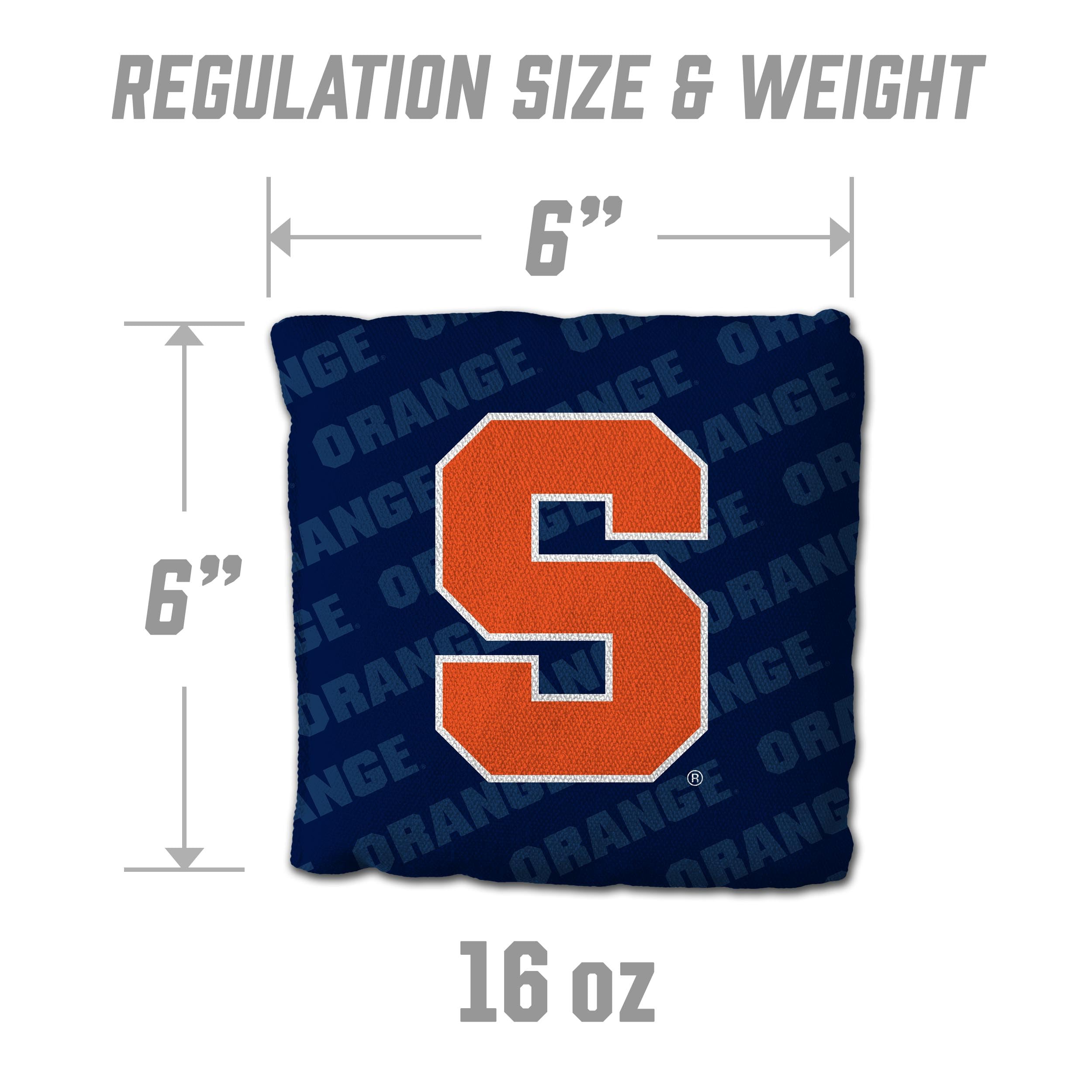 YouTheFan NCAA Syracuse Orange Cornhole Bags - 4PK - Blue - Sports Collectibles, Sports Memorabilia, Sports Fan Shop, Sports Gifts