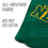 YouTheFan NCAA North Dakota State Bison Cornhole Bags - 4PK - Green - Sports Collectibles, Sports Memorabilia, Sports Fan Shop, Sports Gifts