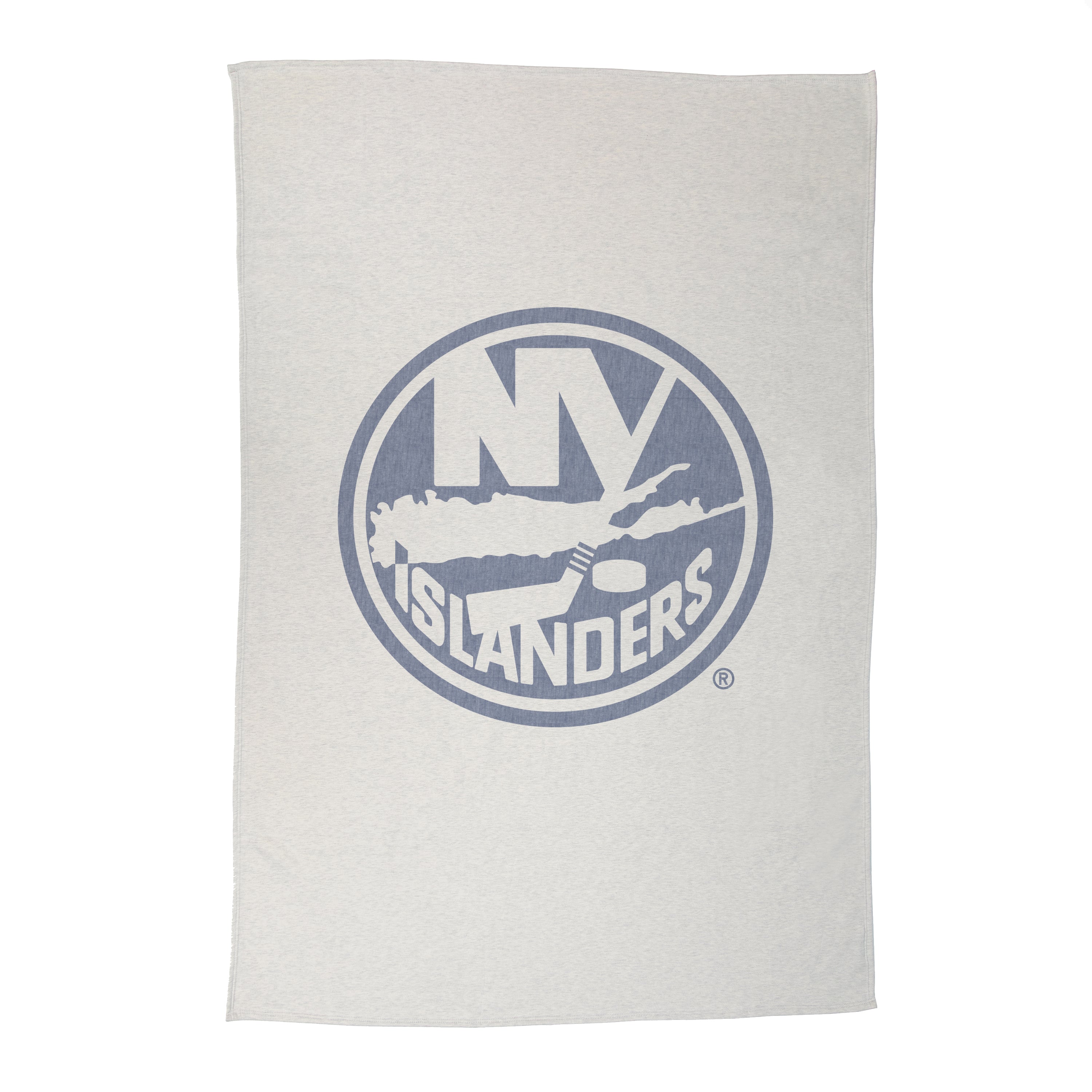 NY Islanders Oversized Logo Sublimated Sweatshirt Blanket