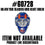NHL - New York Islanders Embossed Helmet Emblem